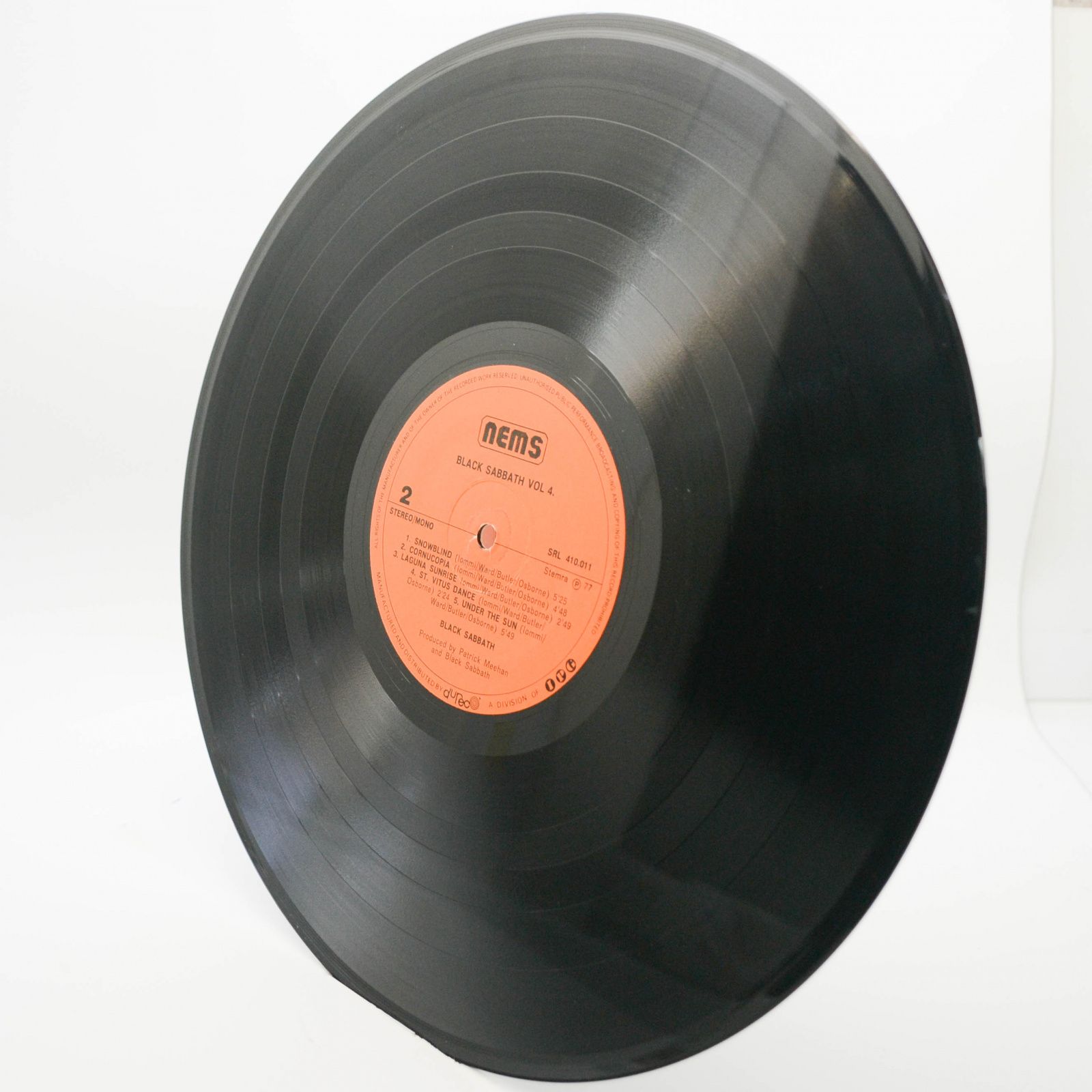 Black Sabbath — Black Sabbath Vol 4 (booklet), 1972