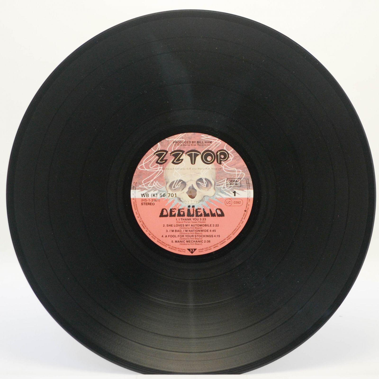 ZZ Top — Degüello, 1982