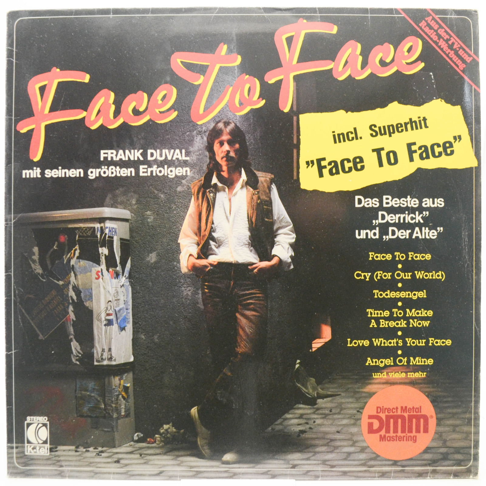 Frank Duval — Face To Face, 1982