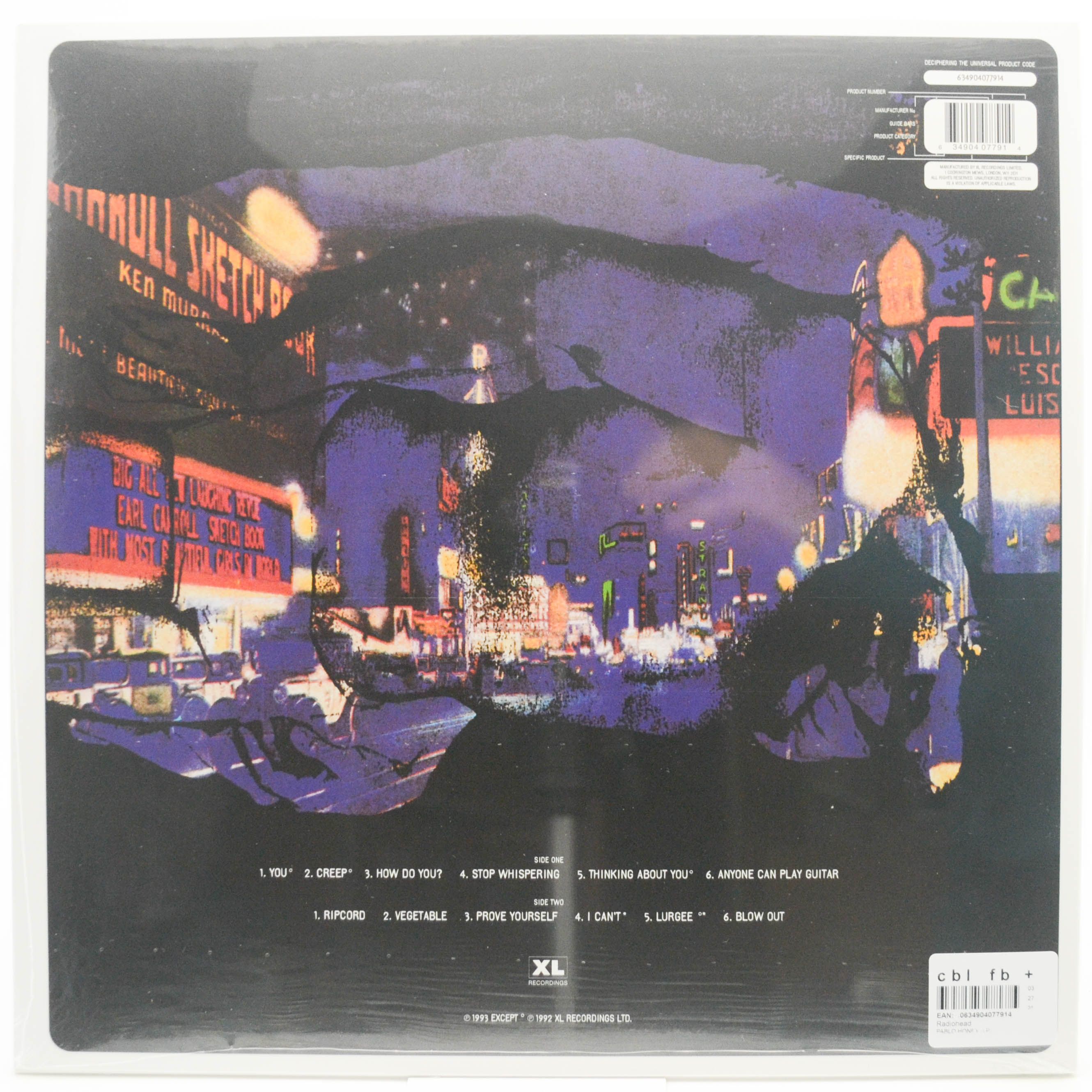 Radiohead — Pablo Honey, 1993