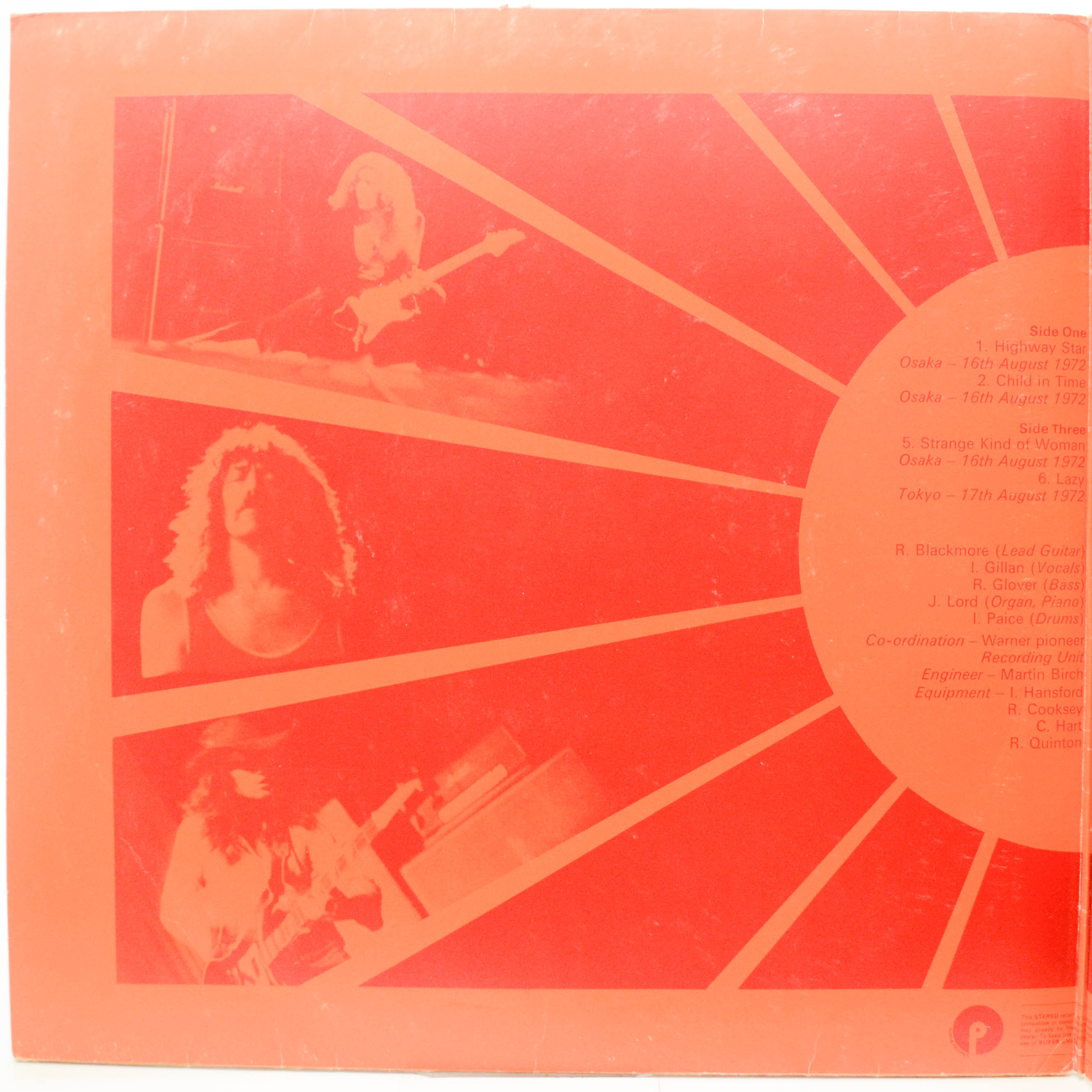 Deep Purple — Made In Japan (2LP), 1972