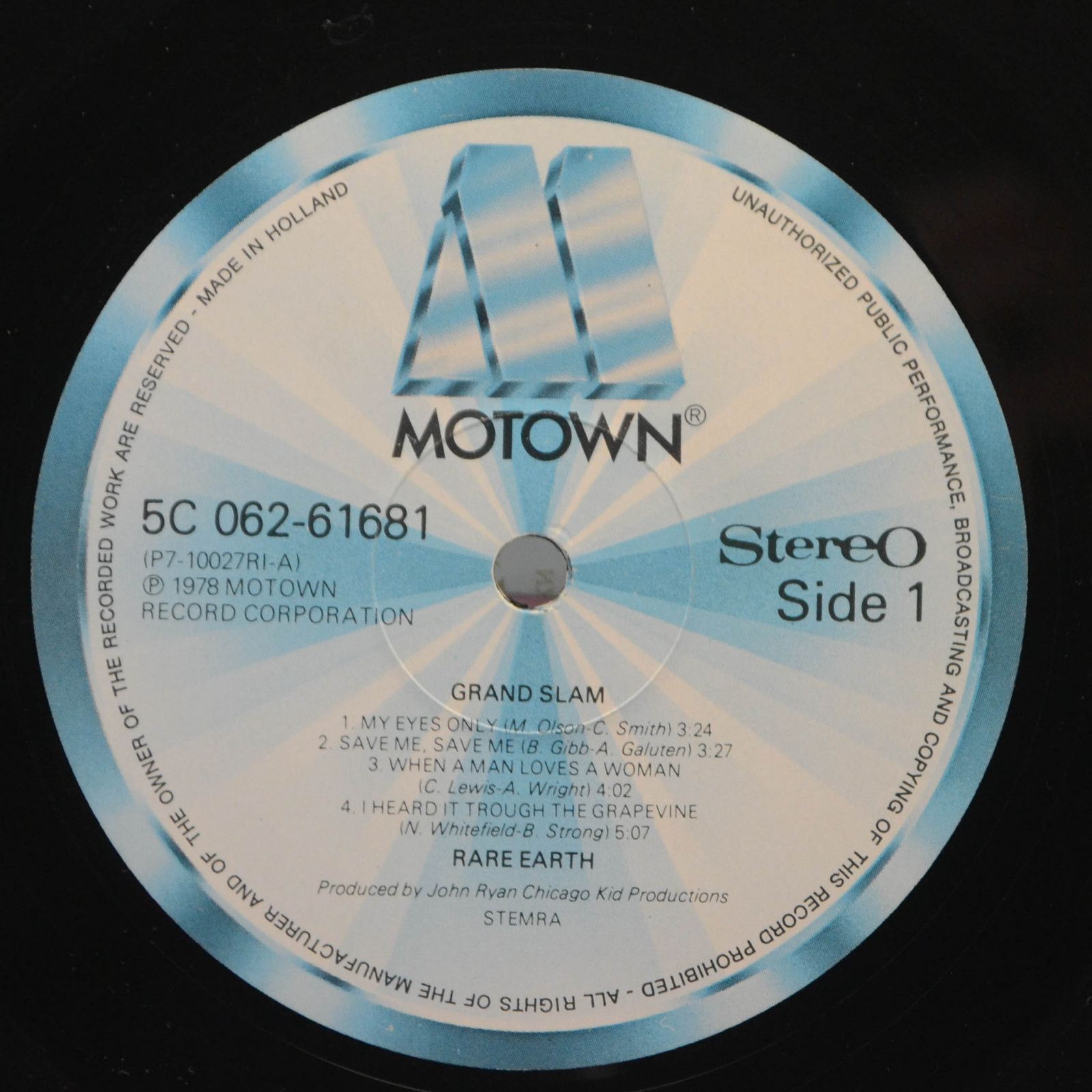 Rare Earth — Grand Slam, 1978