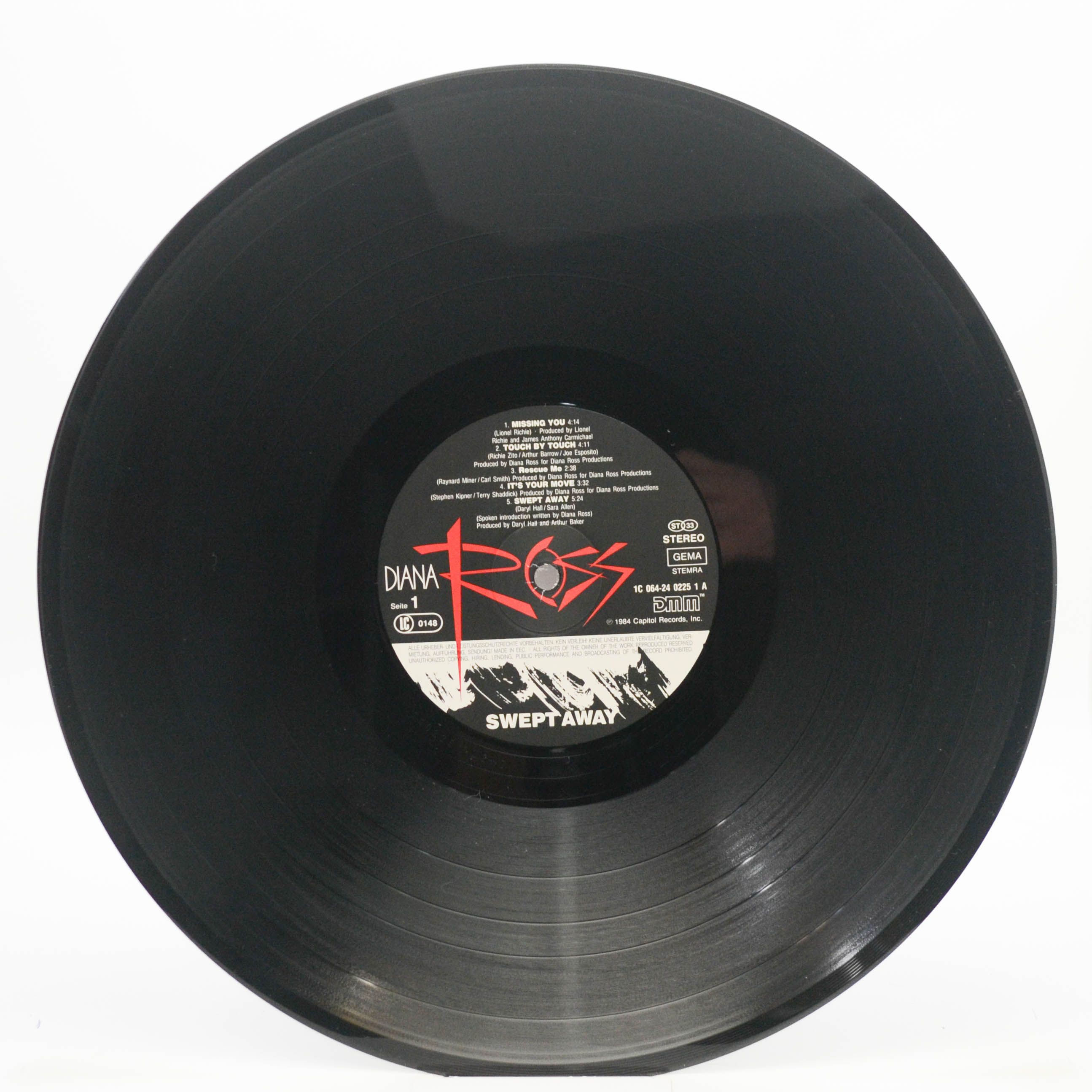 Diana Ross — Swept Away, 1984