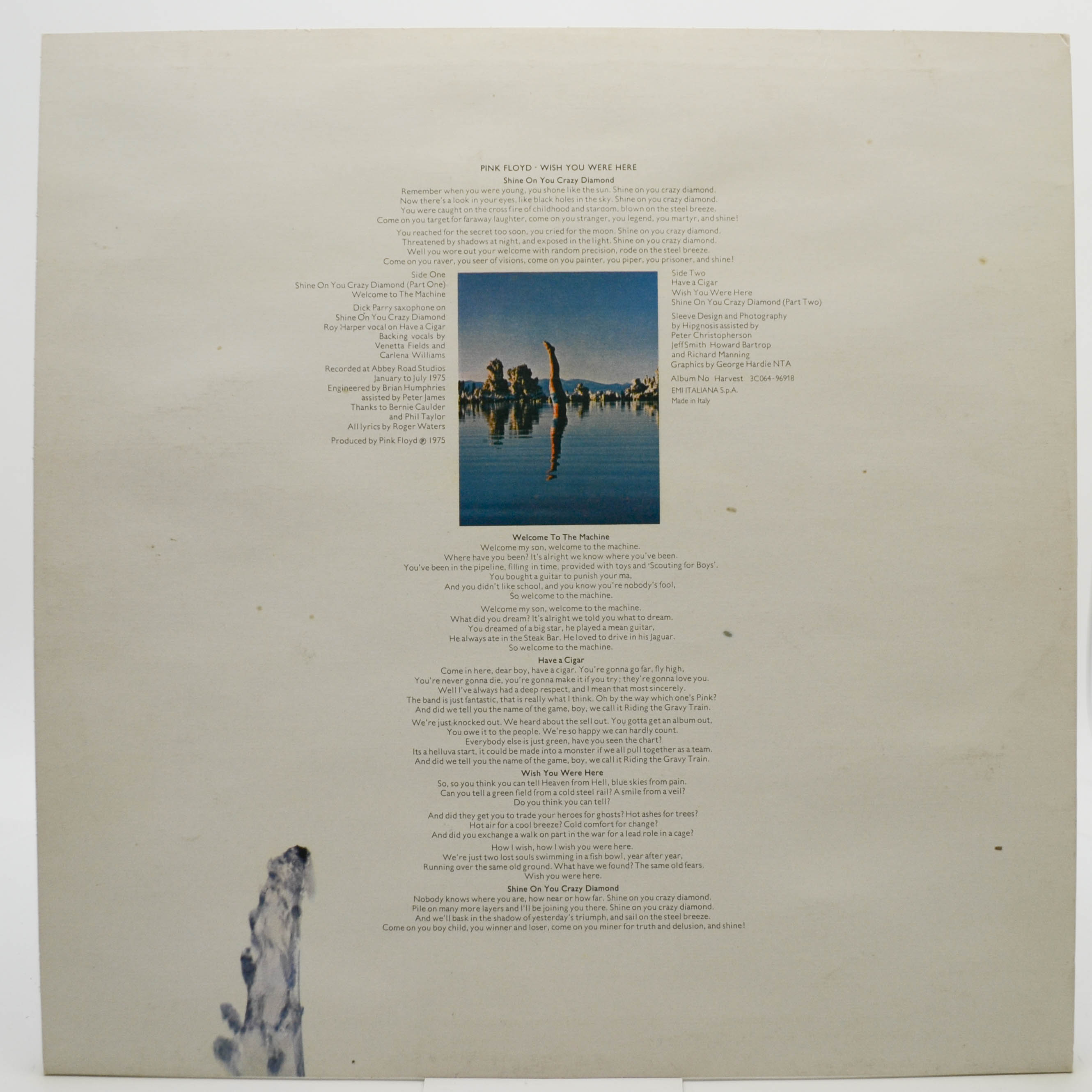 Pink Floyd — Wish You Were Here, 1975