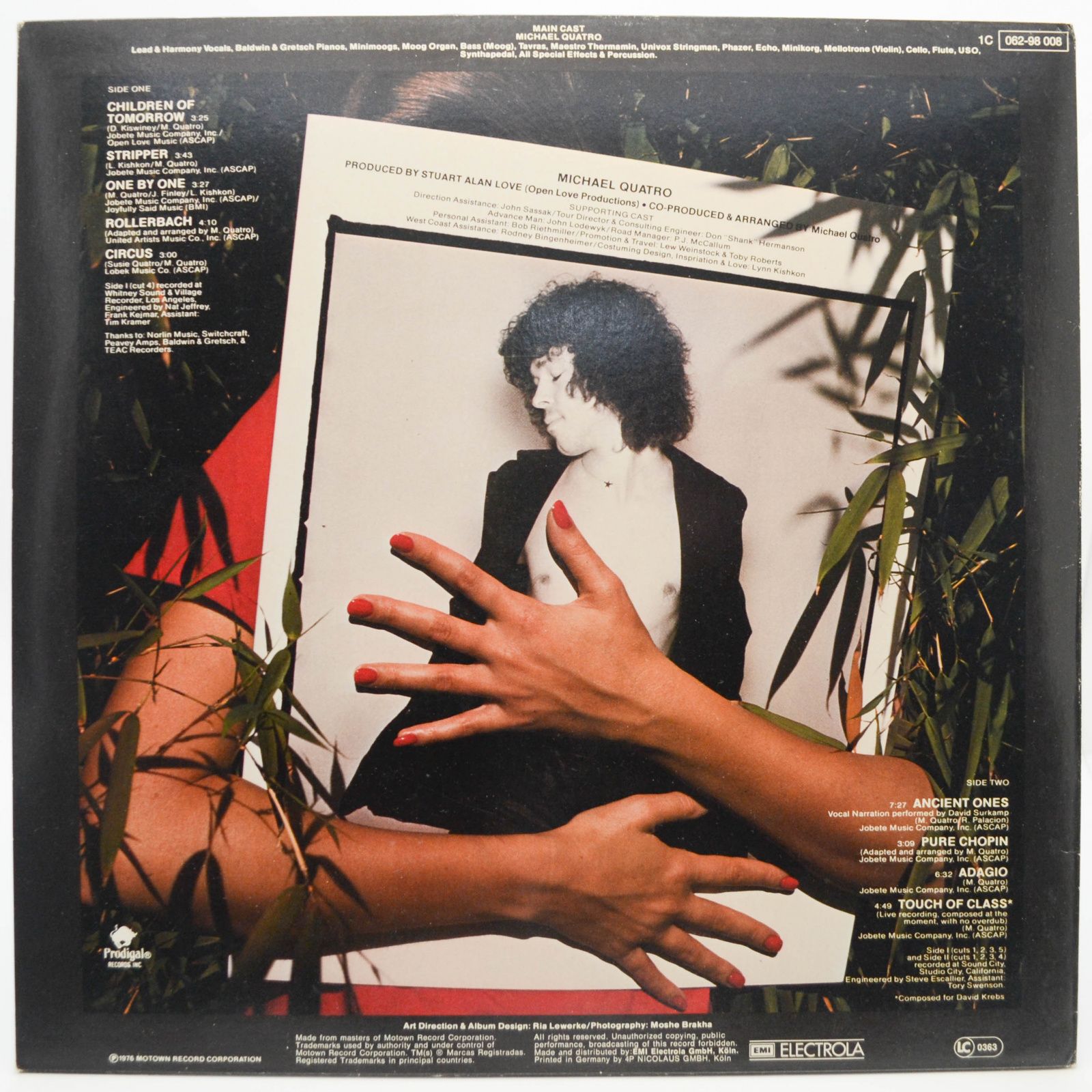 Michael Quatro — Dancers, Romancers, Dreamers & Schemers, 1976