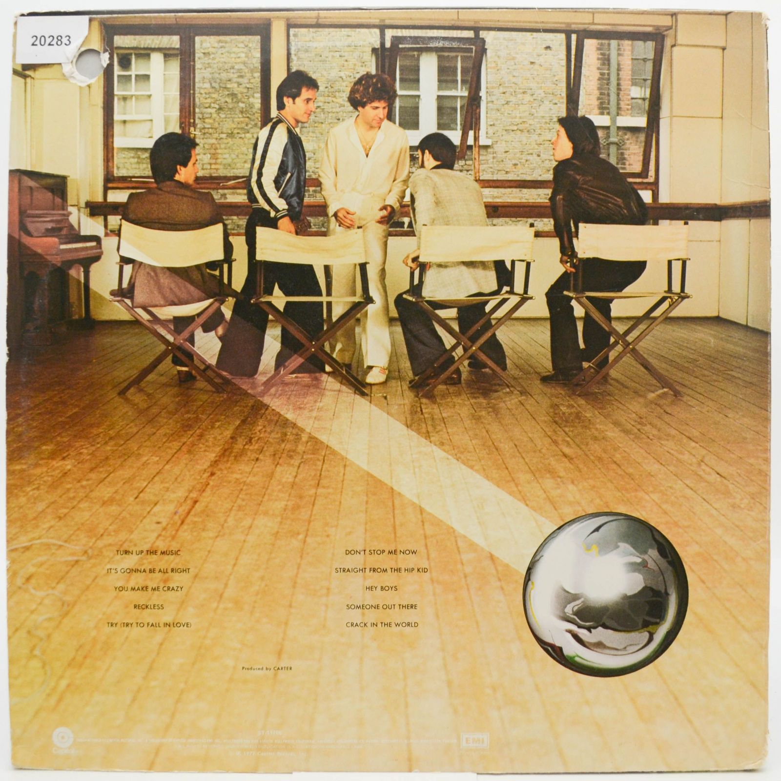 Sammy Hagar — Musical Chairs (1-st, USA), 1977