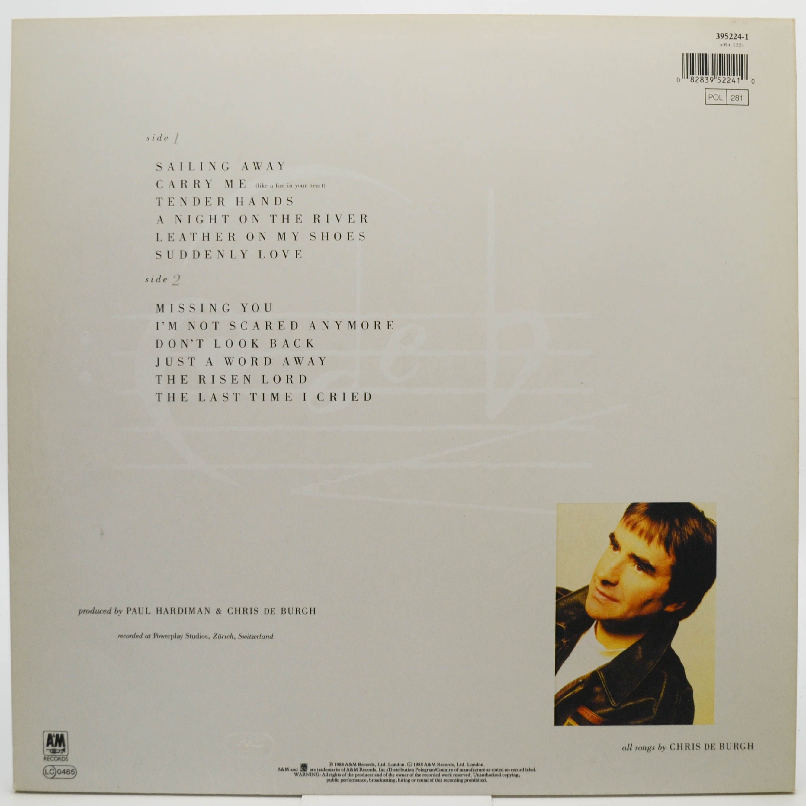 Chris de Burgh — Flying Colours, 1988