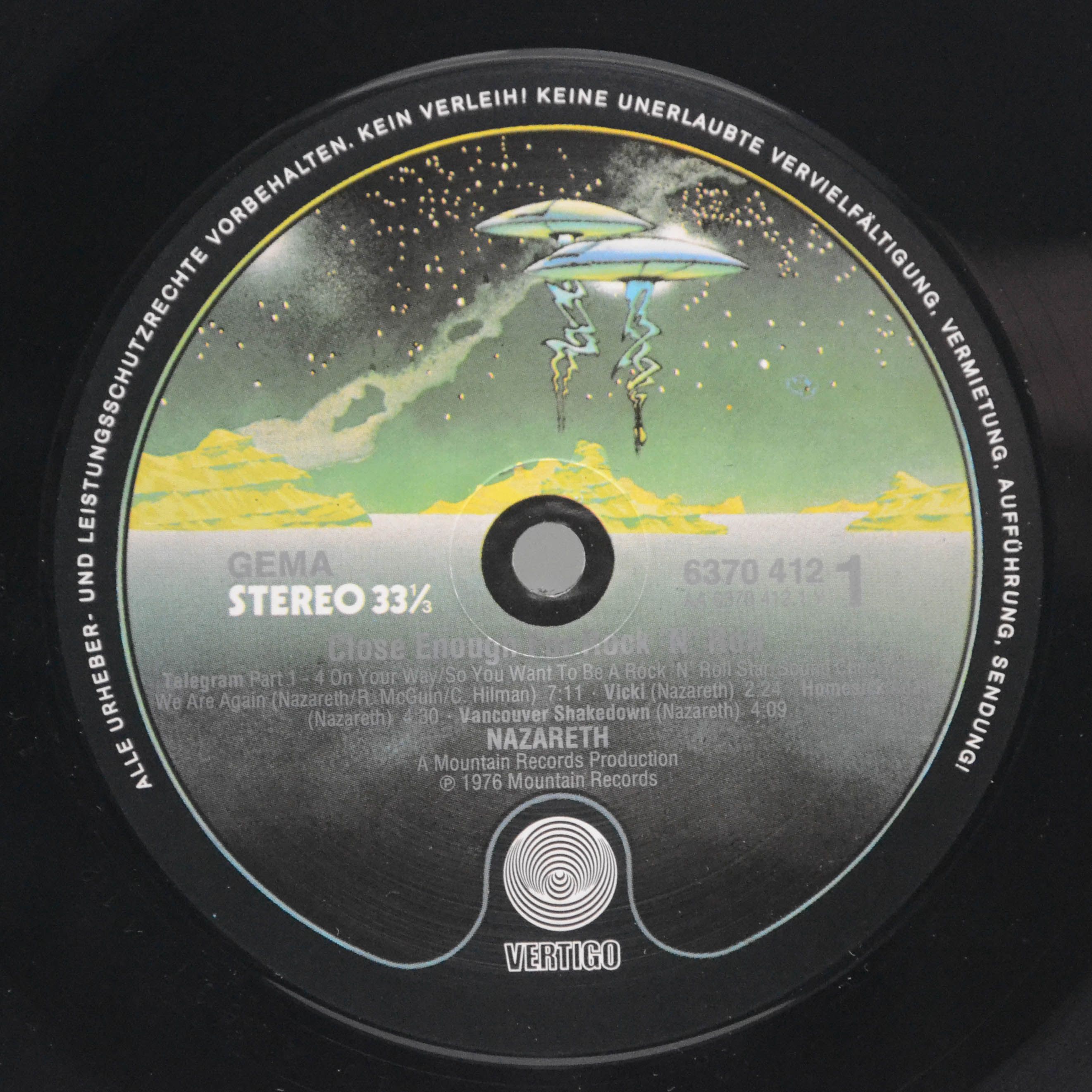 Nazareth — Close Enough For Rock 'N' Roll, 1976