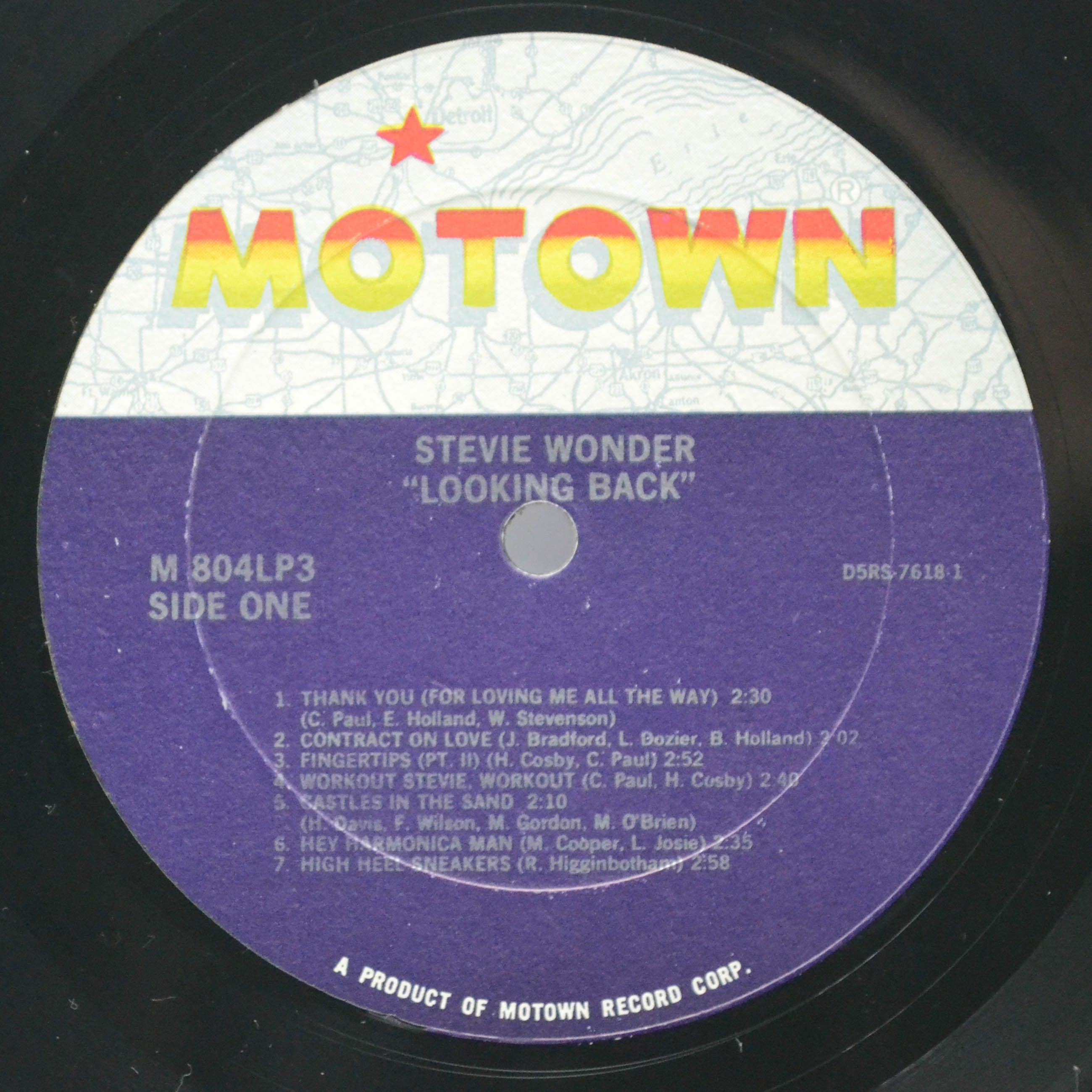 Stevie Wonder — Looking Back (3LP, USA), 1974