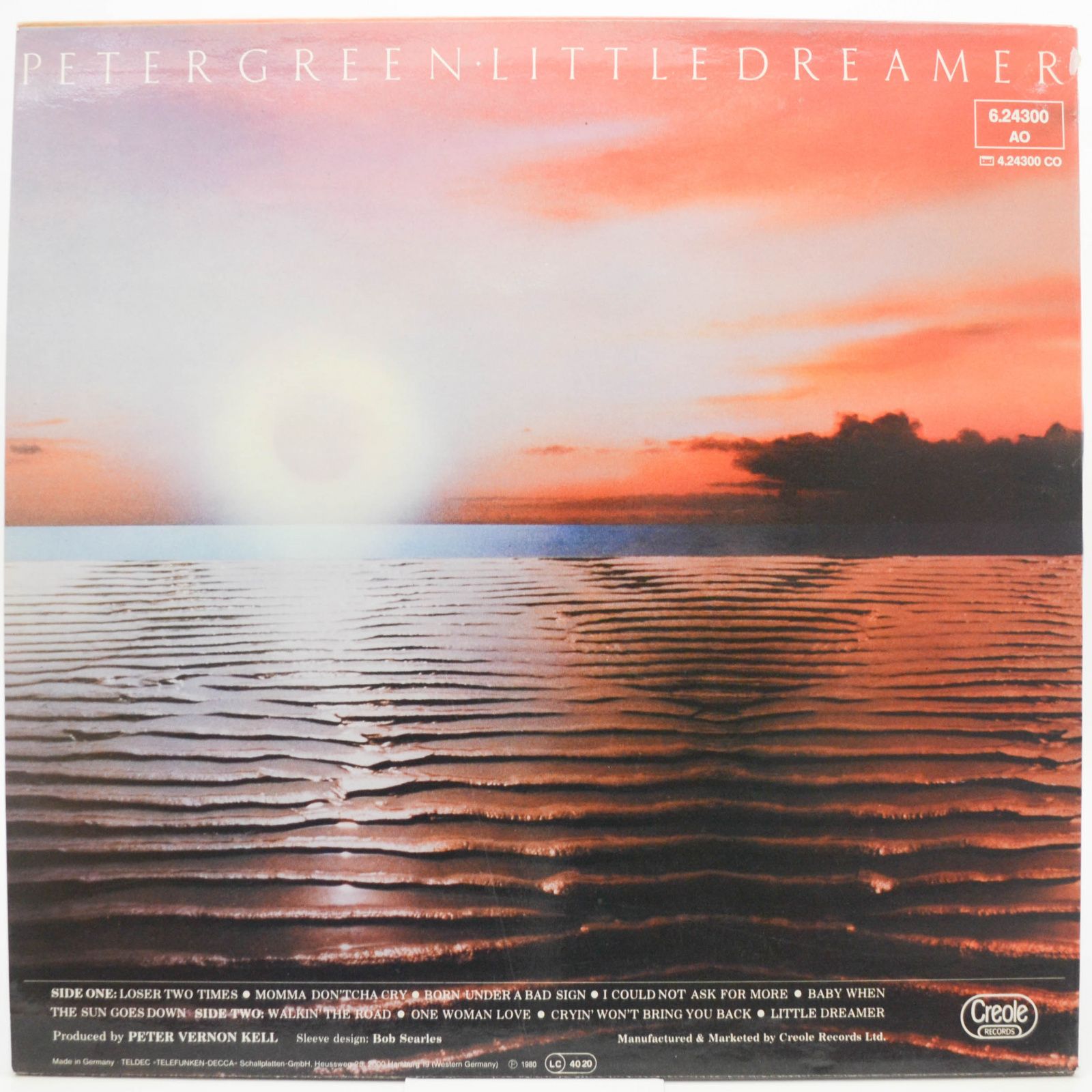 Peter Green — Little Dreamer, 1980