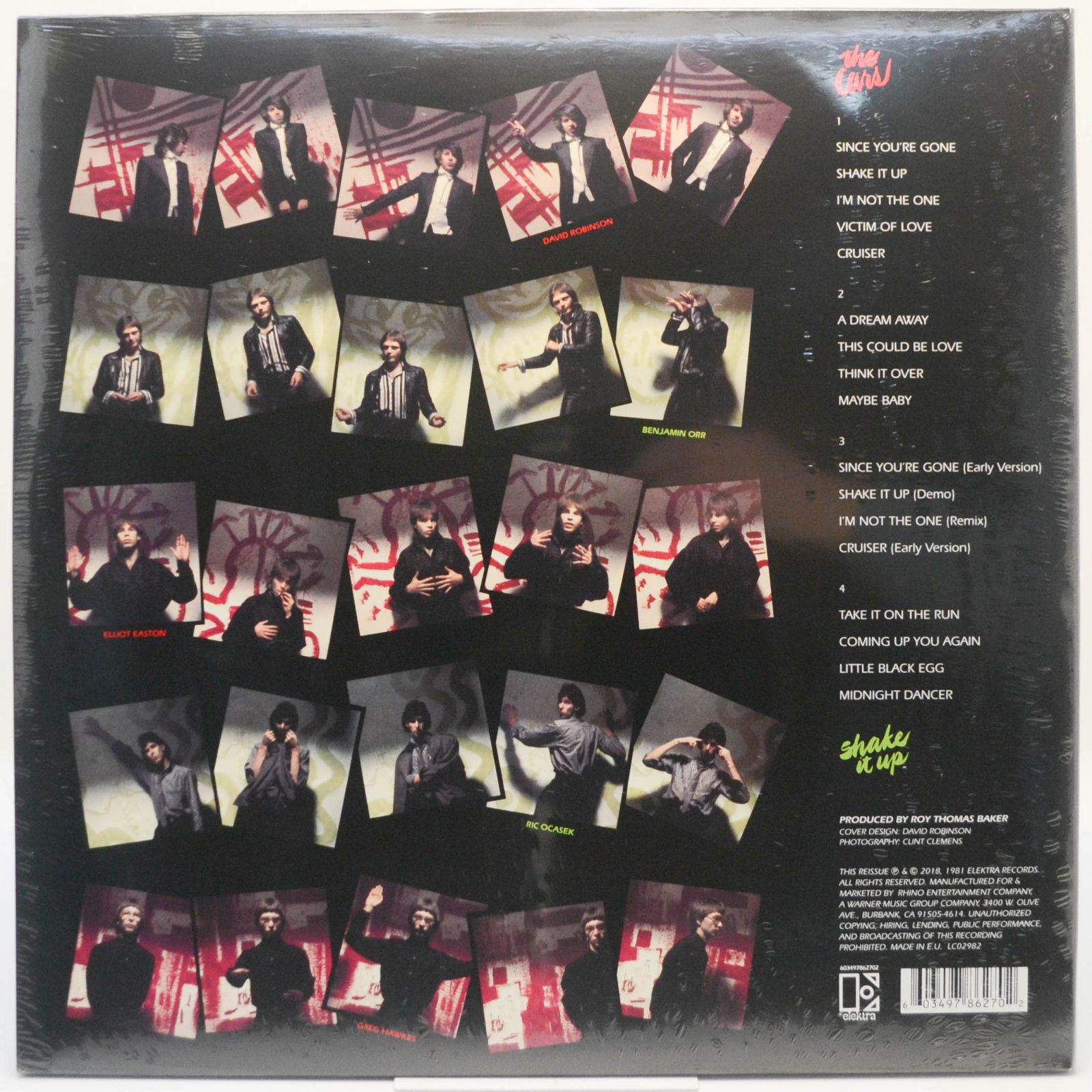 Cars — Shake It Up (2 LP), 2018