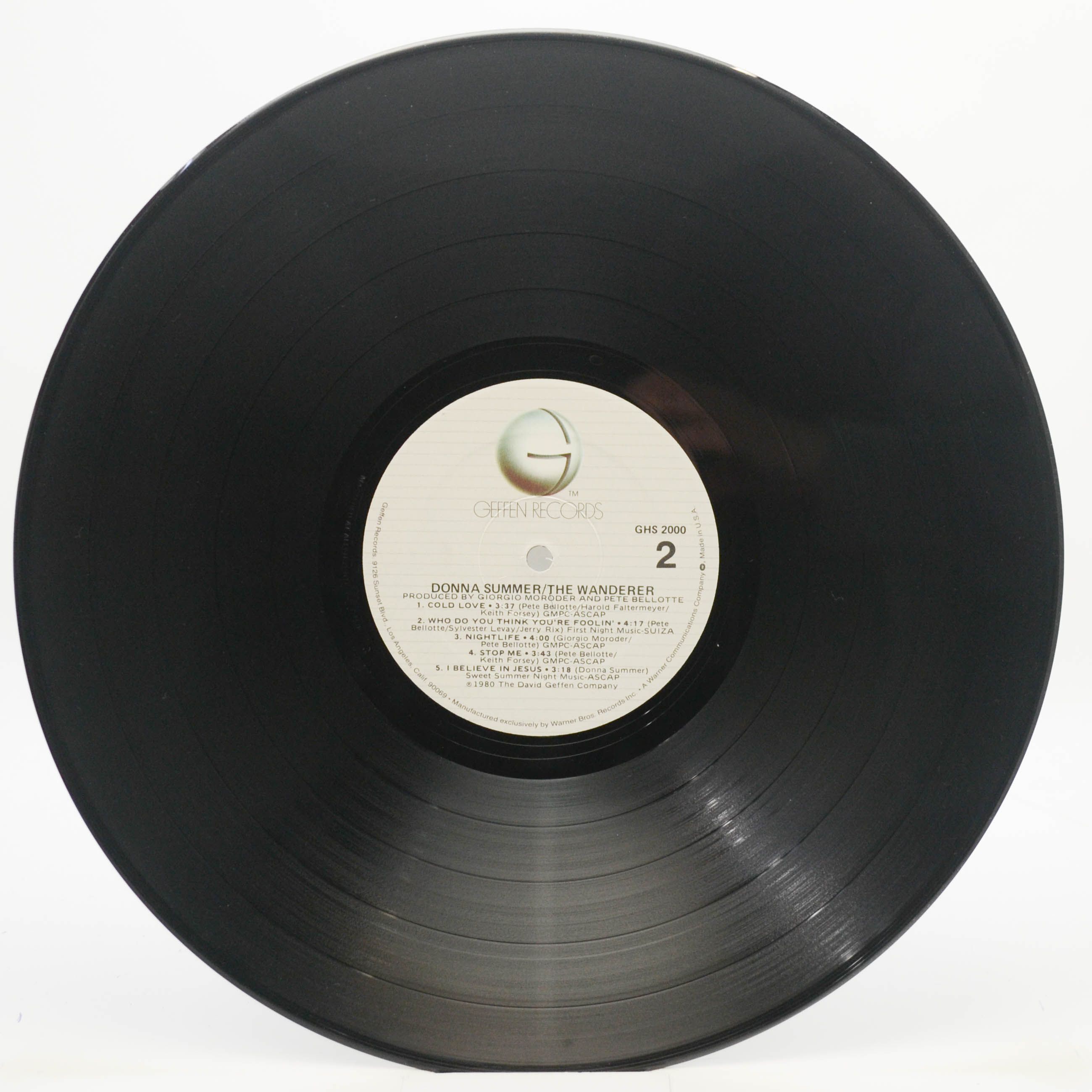 Donna Summer — The Wanderer (1-st, USA), 1980