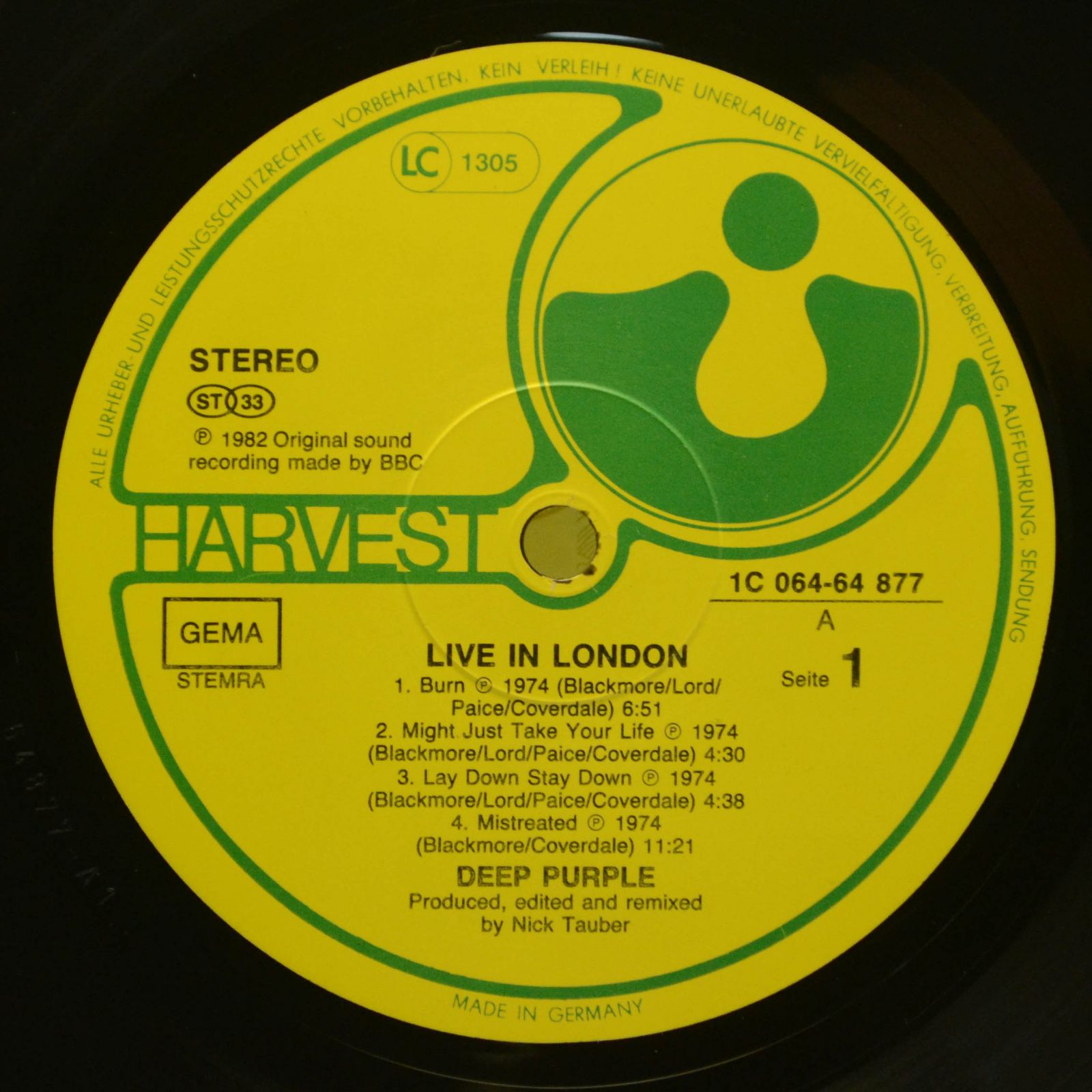 Deep Purple — Live In London, 1982