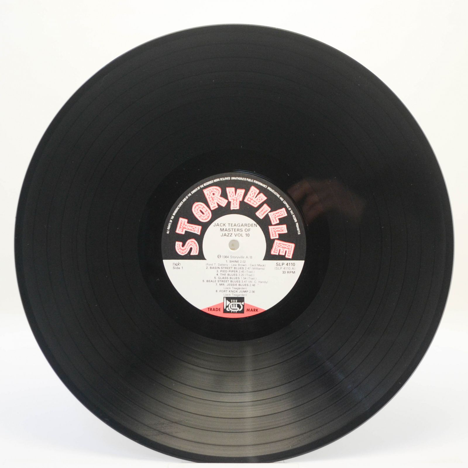 Jack Teagarden — Master Of Jazz, 1984