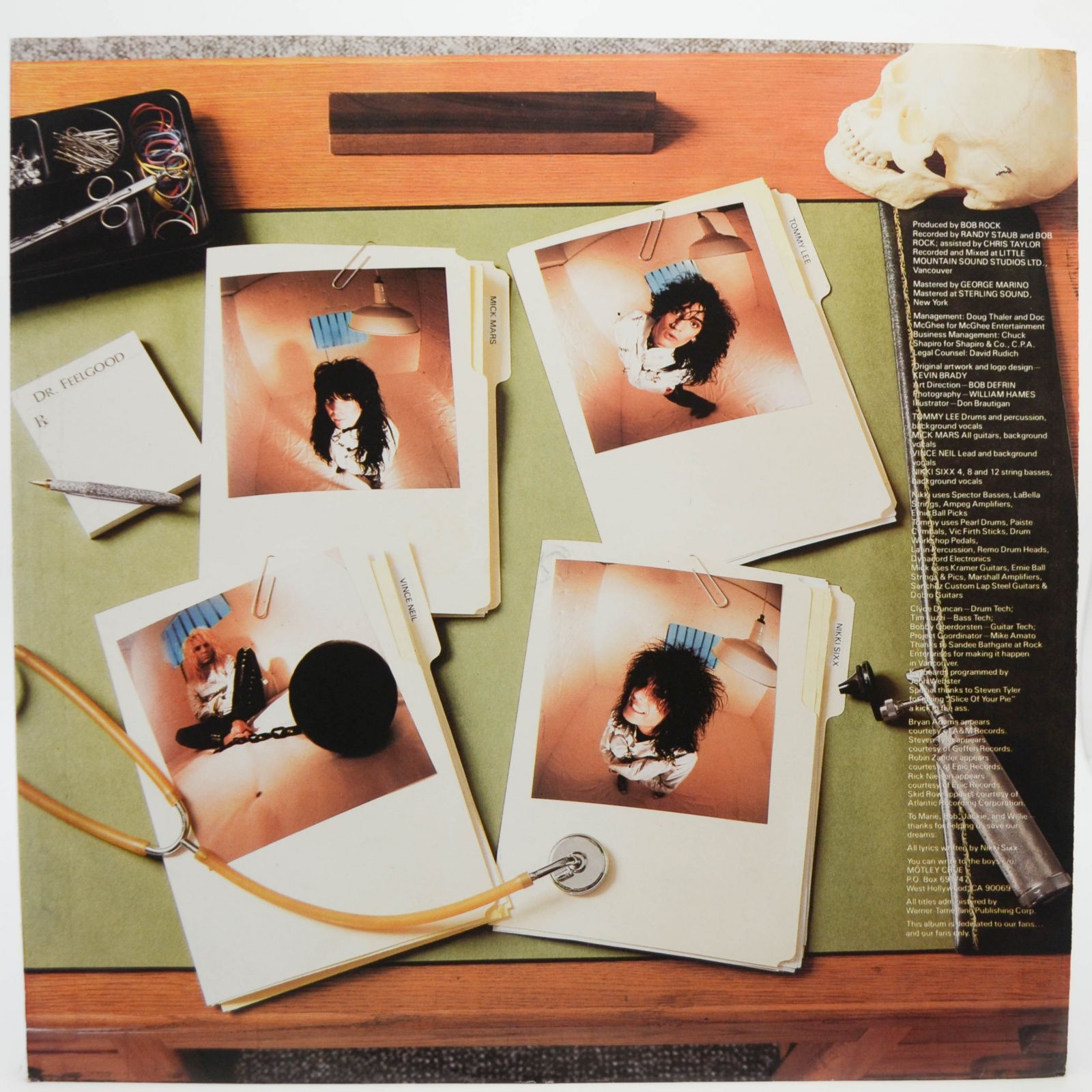 Mötley Crüe — Dr. Feelgood, 1989