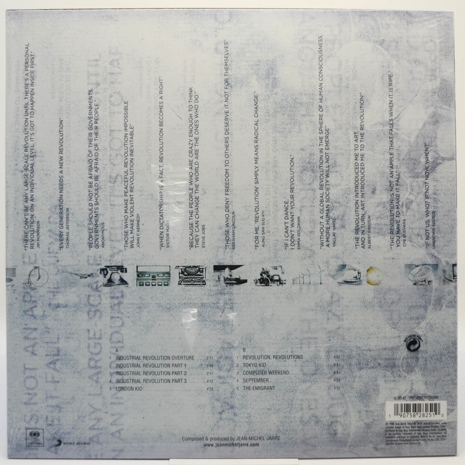 Jean-Michel Jarre — Revolutions, 1988