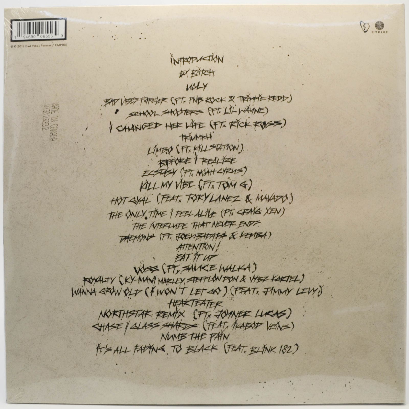 XXXTENTACION — Bad Vibes Forever (2LP), 2019