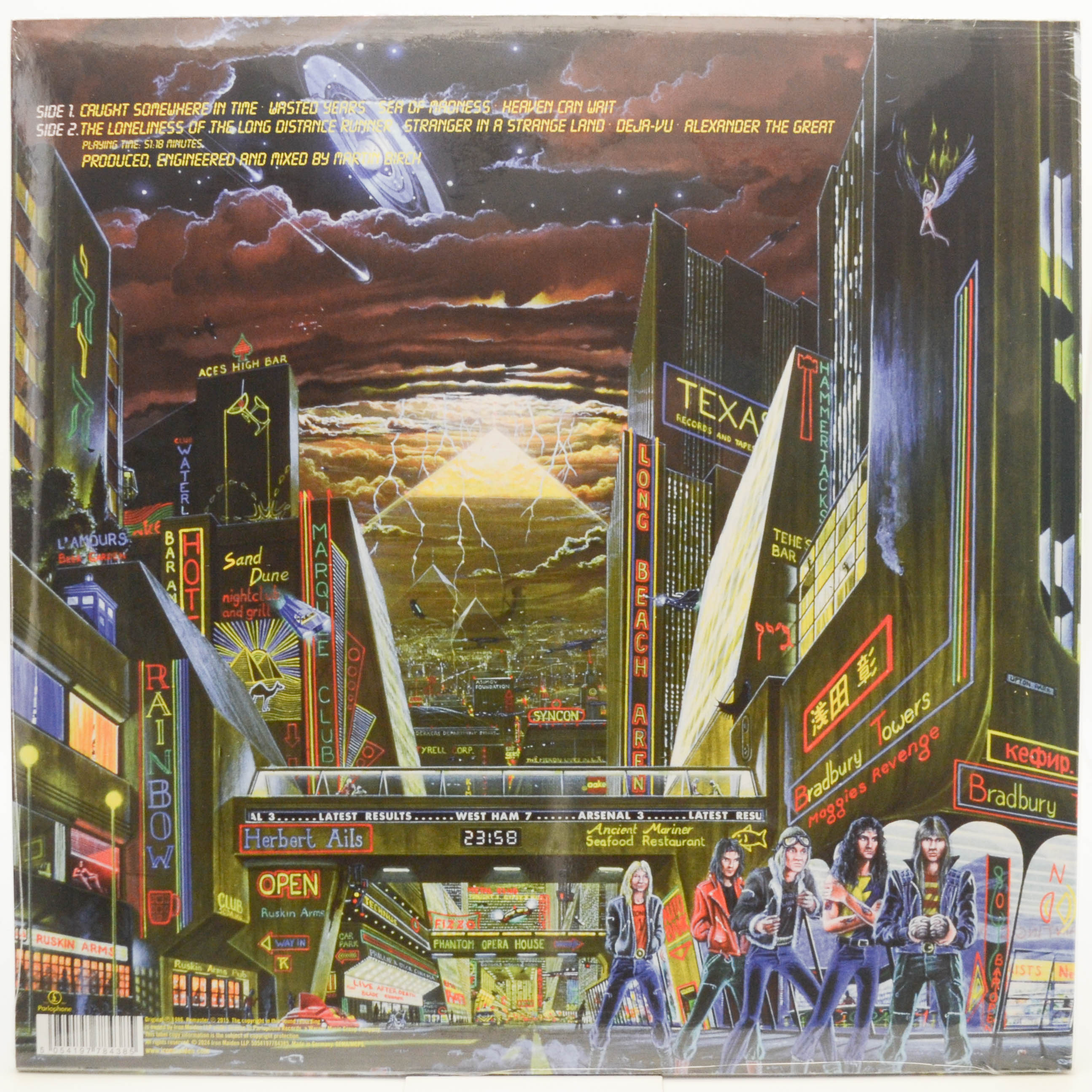 Iron Maiden — Somewhere in Time, 1986