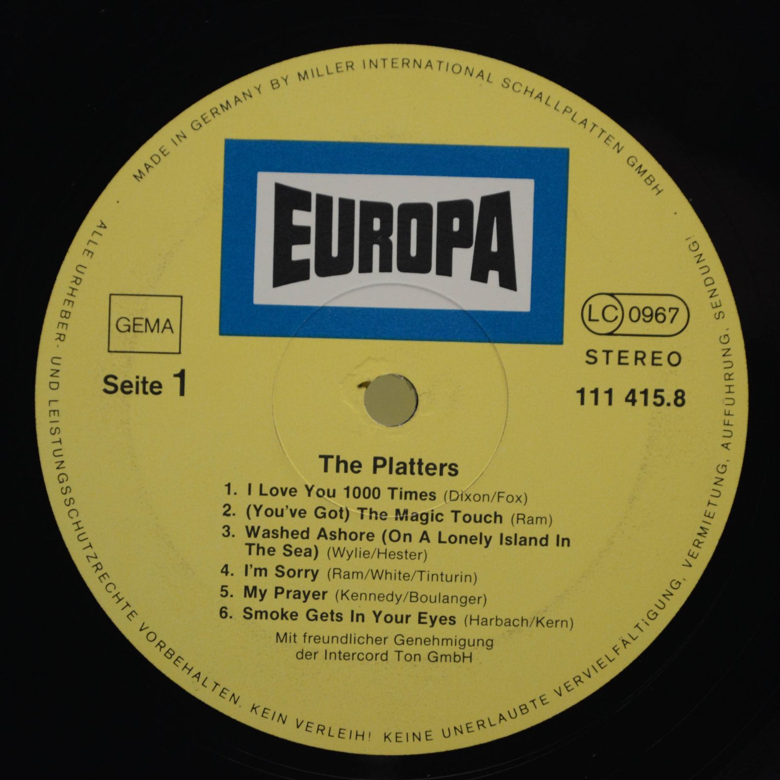 Platters — The Platters,