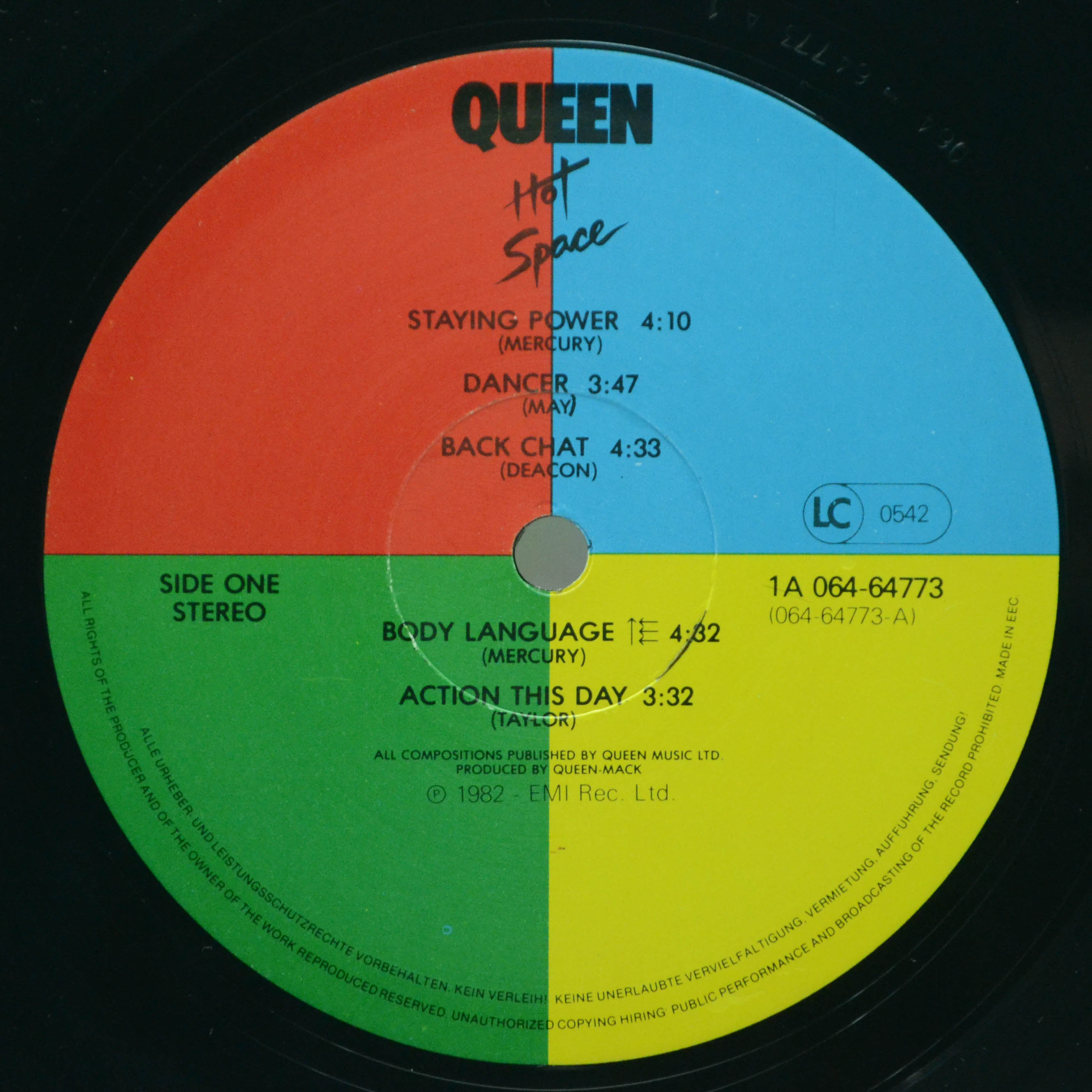 Queen — Hot Space, 1982