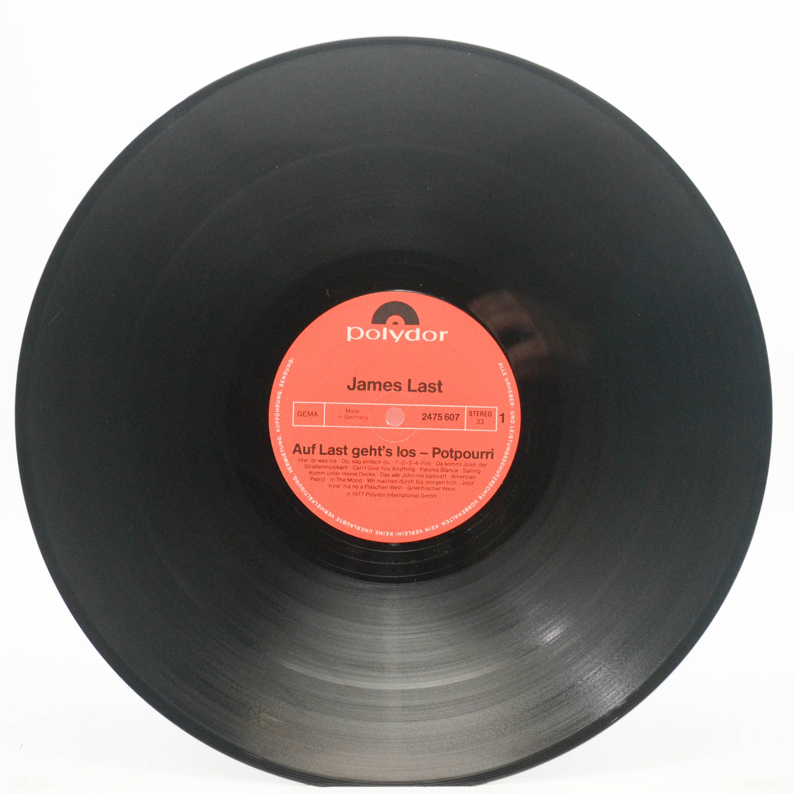 James Last — Auf Last Geht's Los, 1977