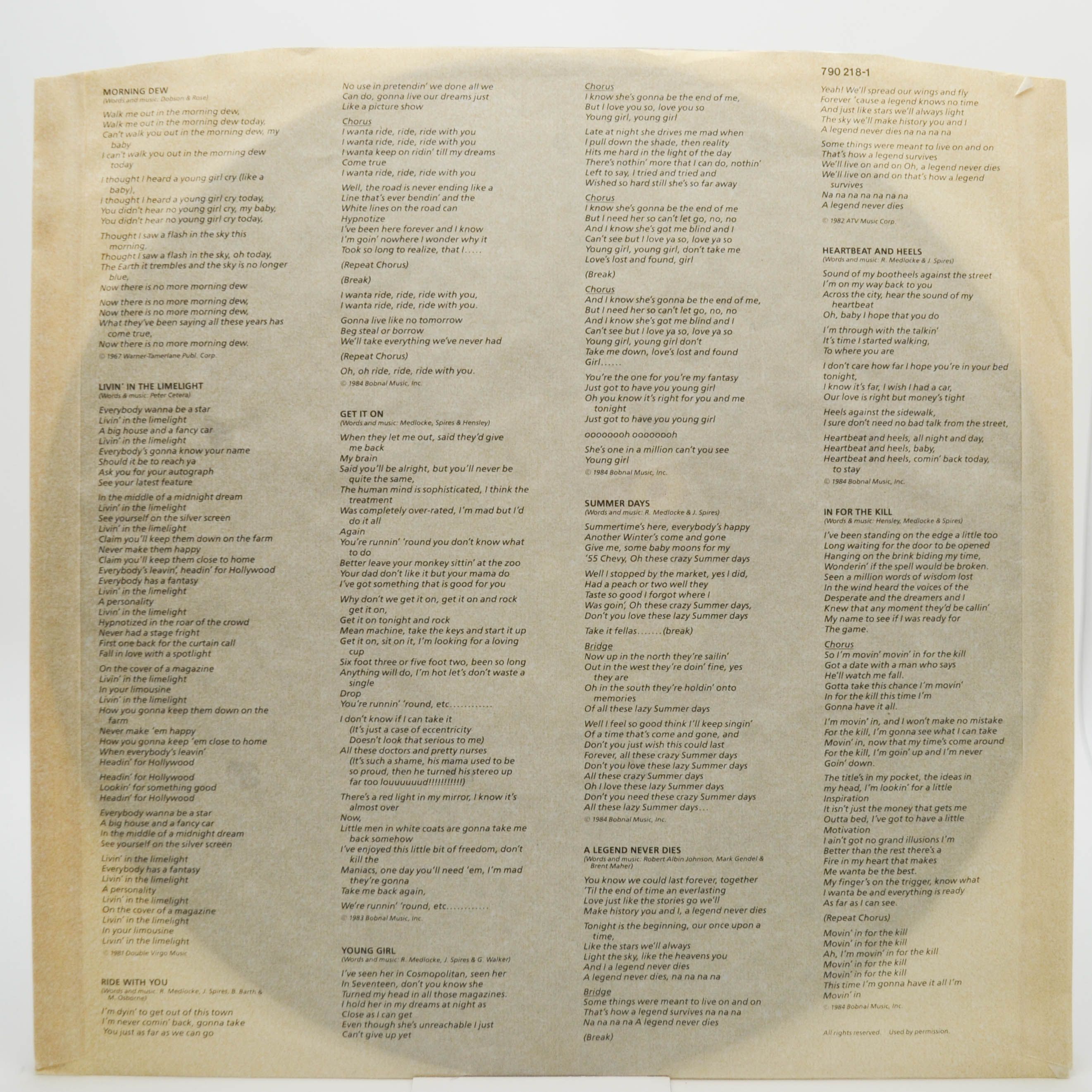 Blackfoot — Vertical Smiles, 1975