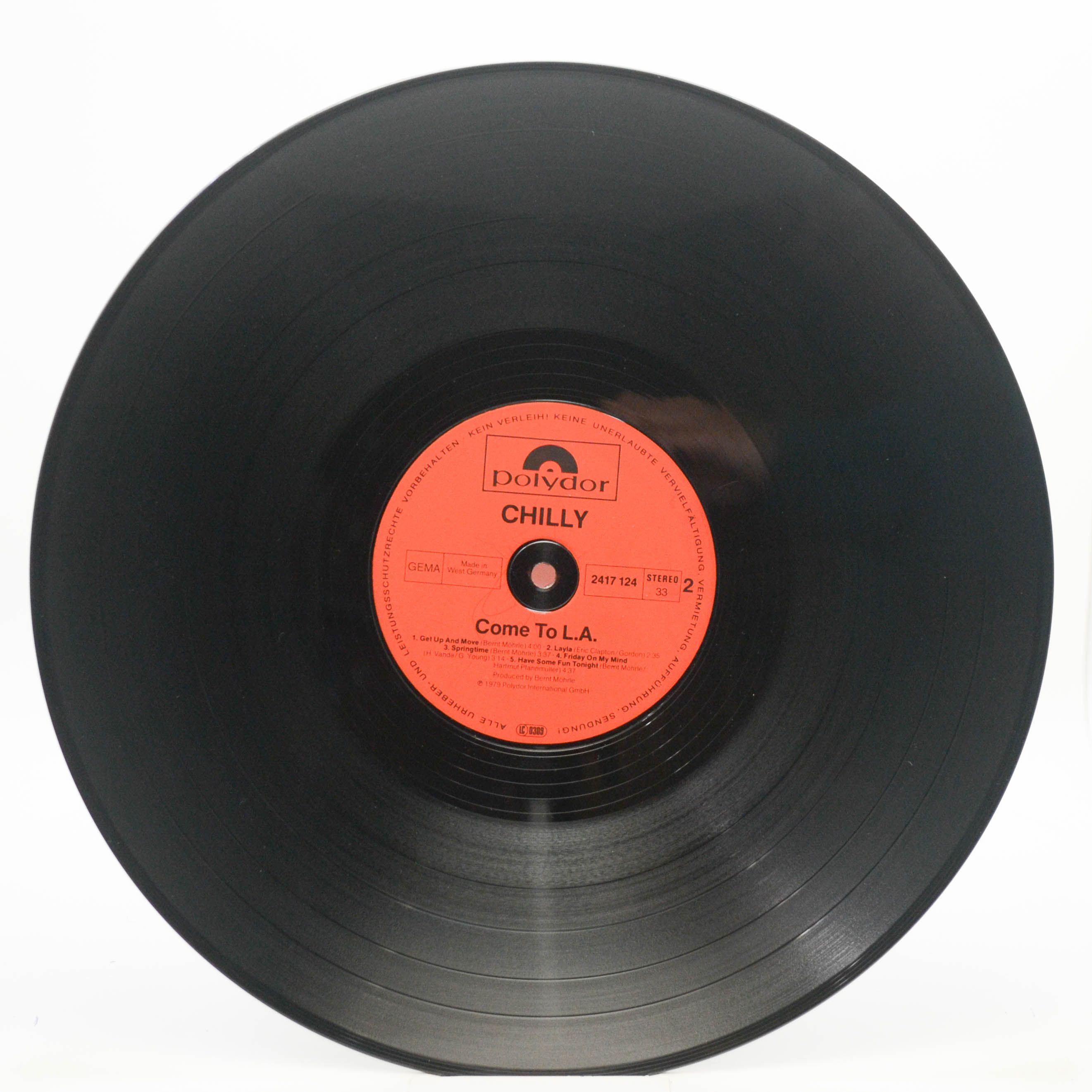 Chilly — Come To L.A., 1979