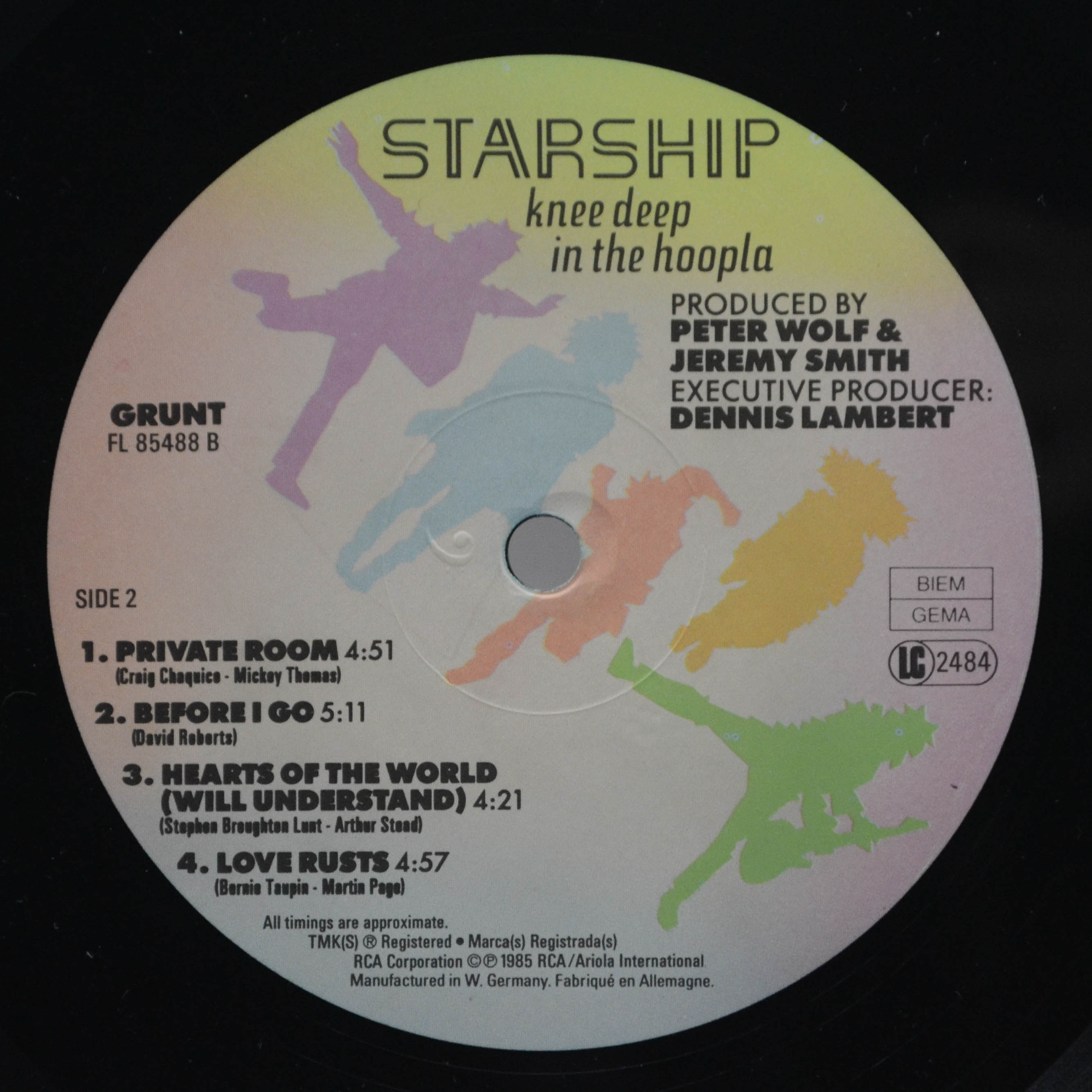 Starship — Knee Deep In The Hoopla, 1985