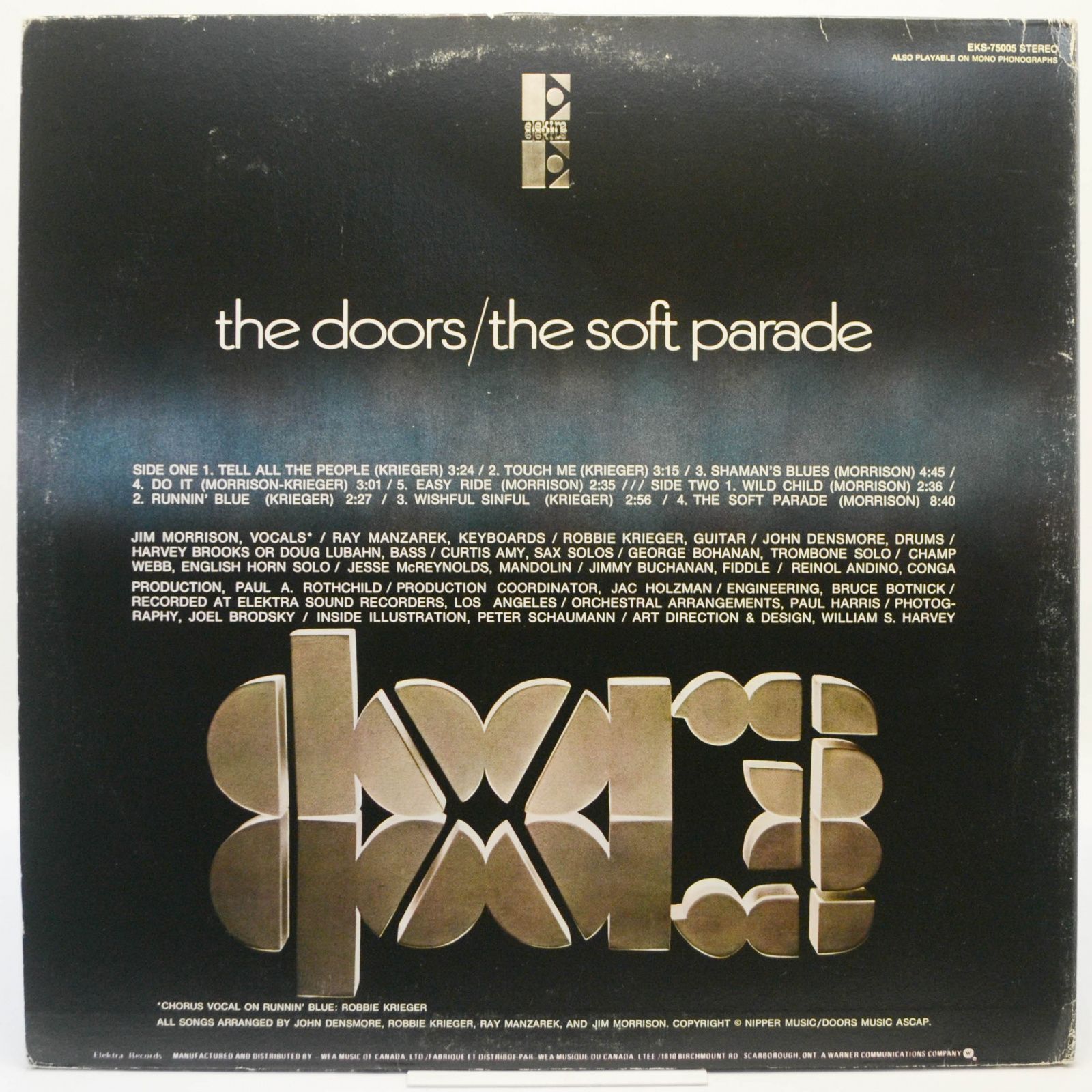 Doors — The Soft Parade, 1969