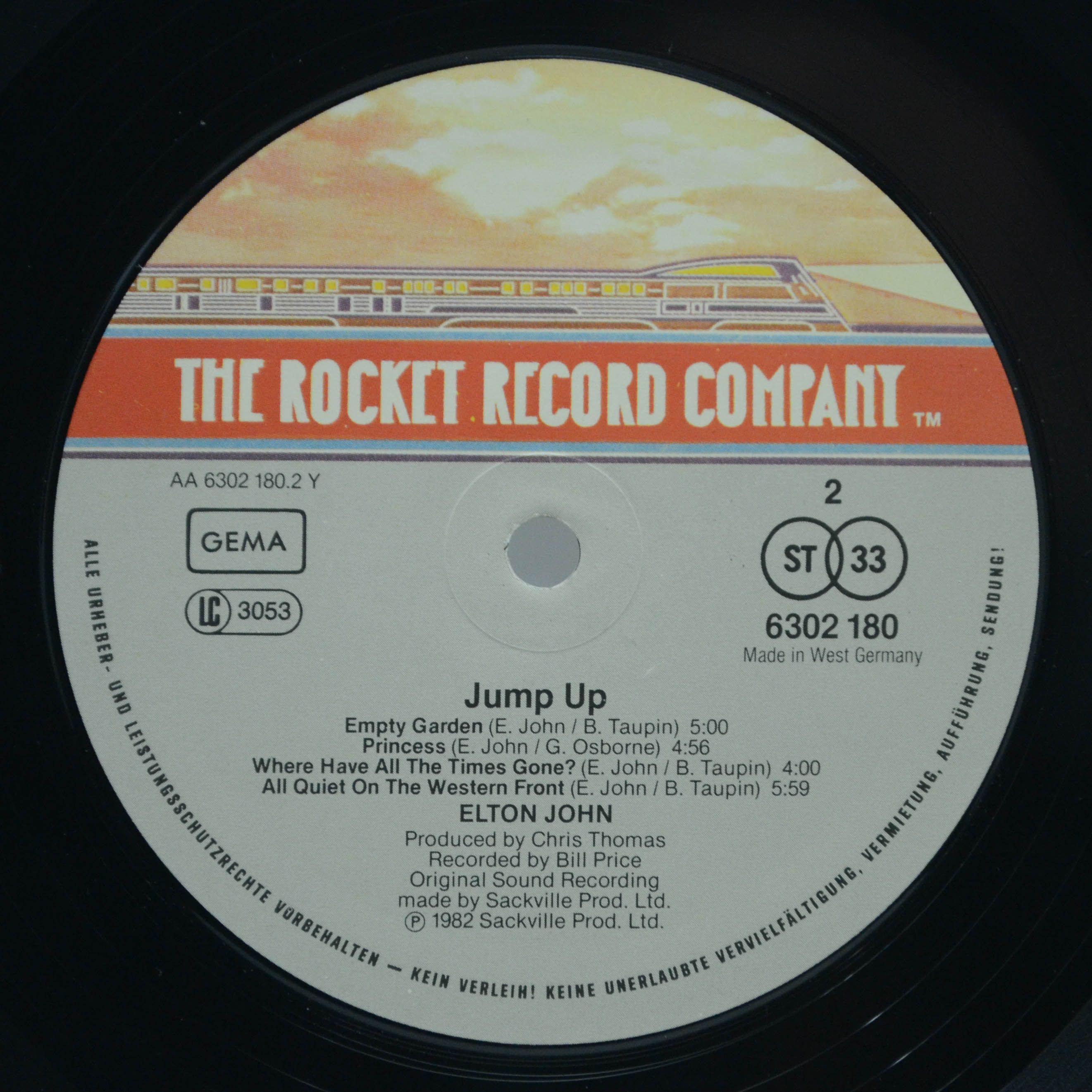 Elton John — Jump Up!, 1982