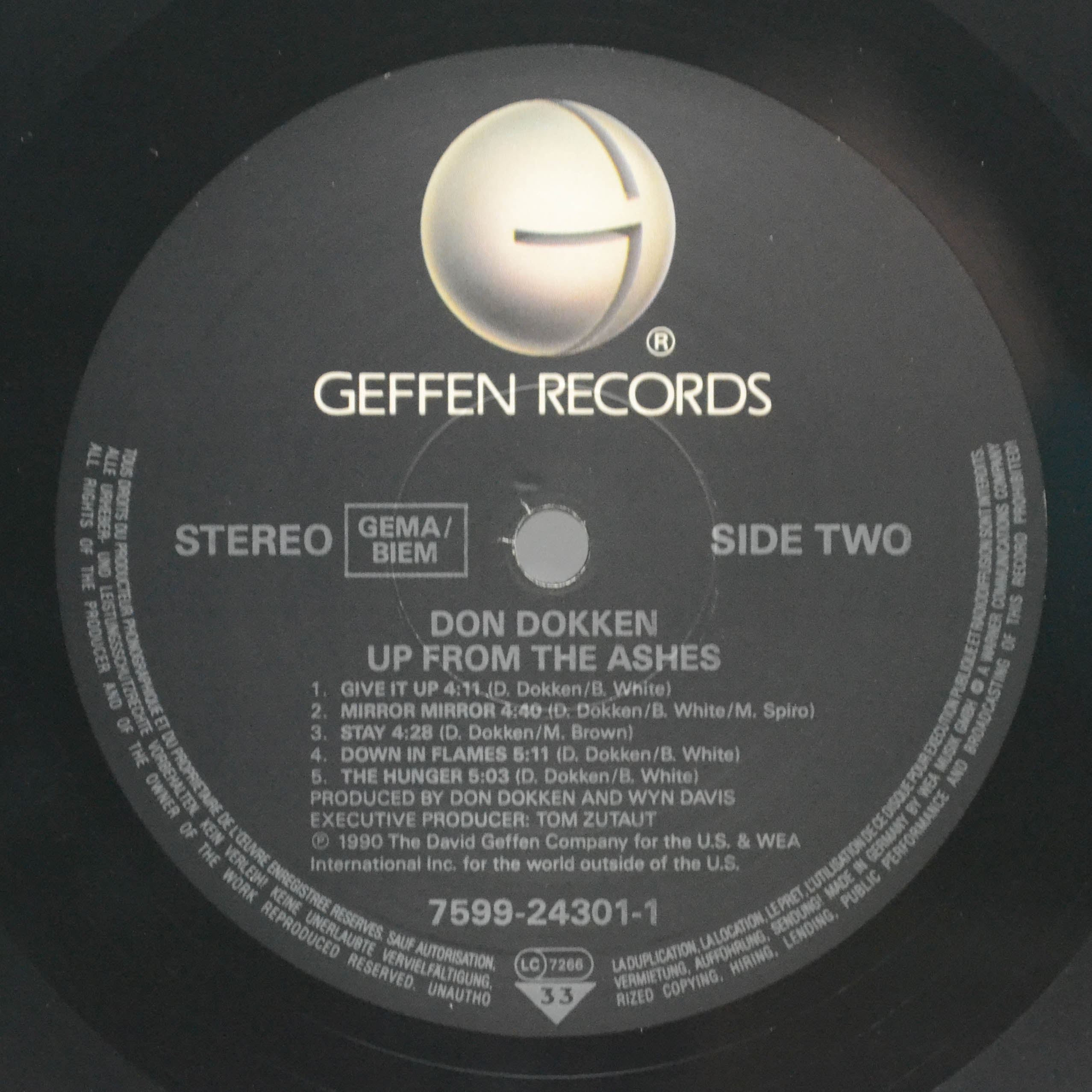 Don Dokken — Up From The Ashes, 1990