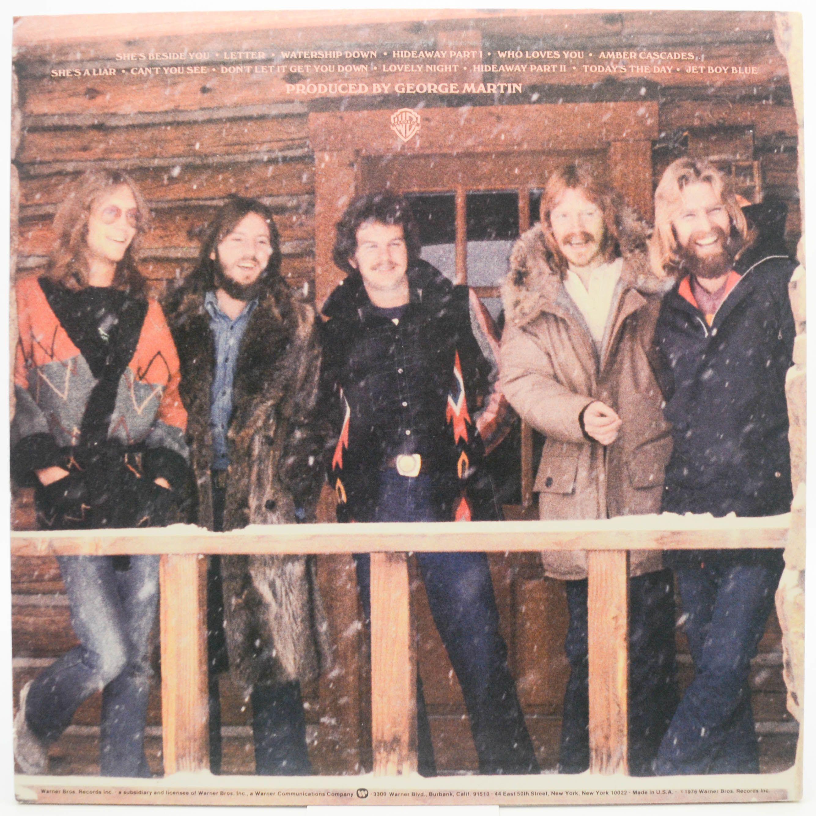 America — Hideaway (1-st, USA), 1976