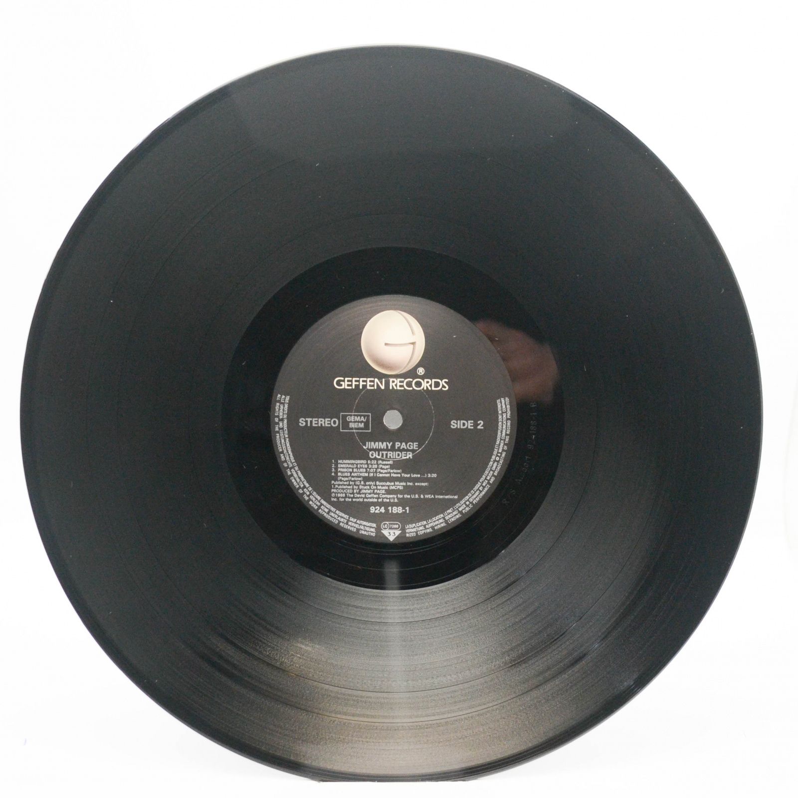 Jimmy Page — Outrider, 1988