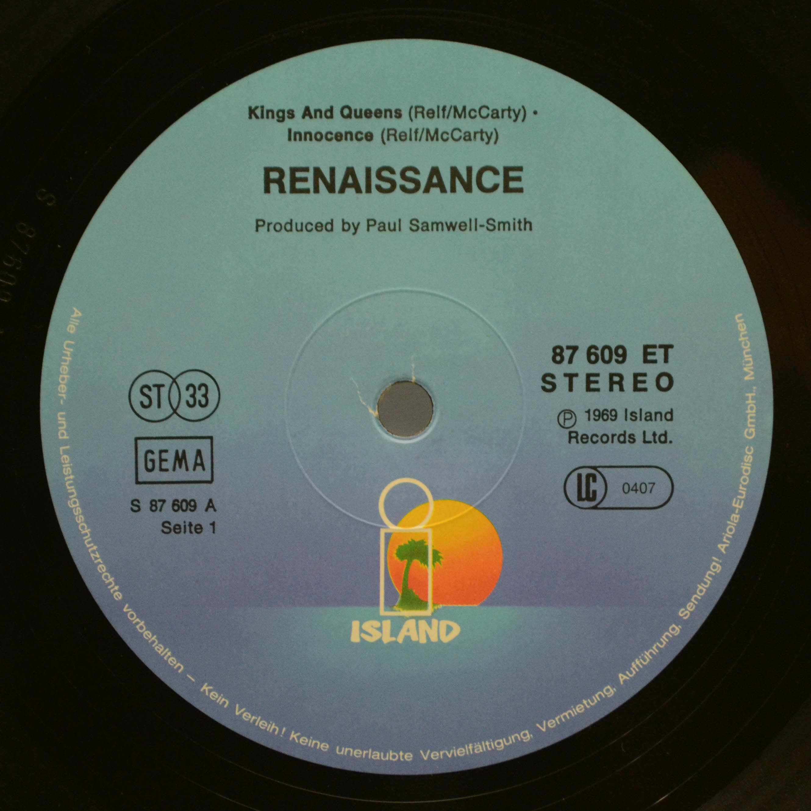 Renaissance — Renaissance, 1969