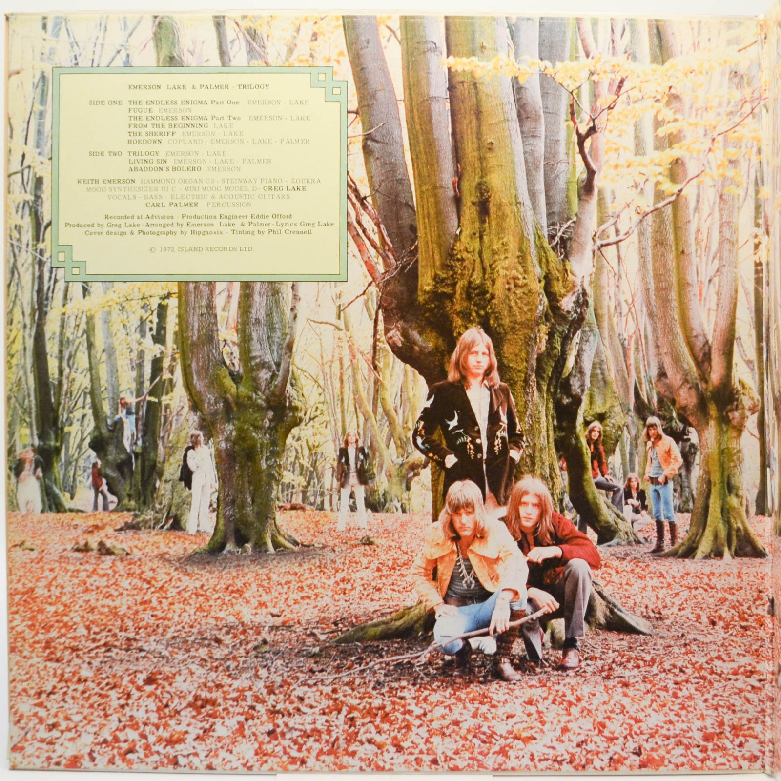 Emerson, Lake & Palmer — Trilogy, 1972