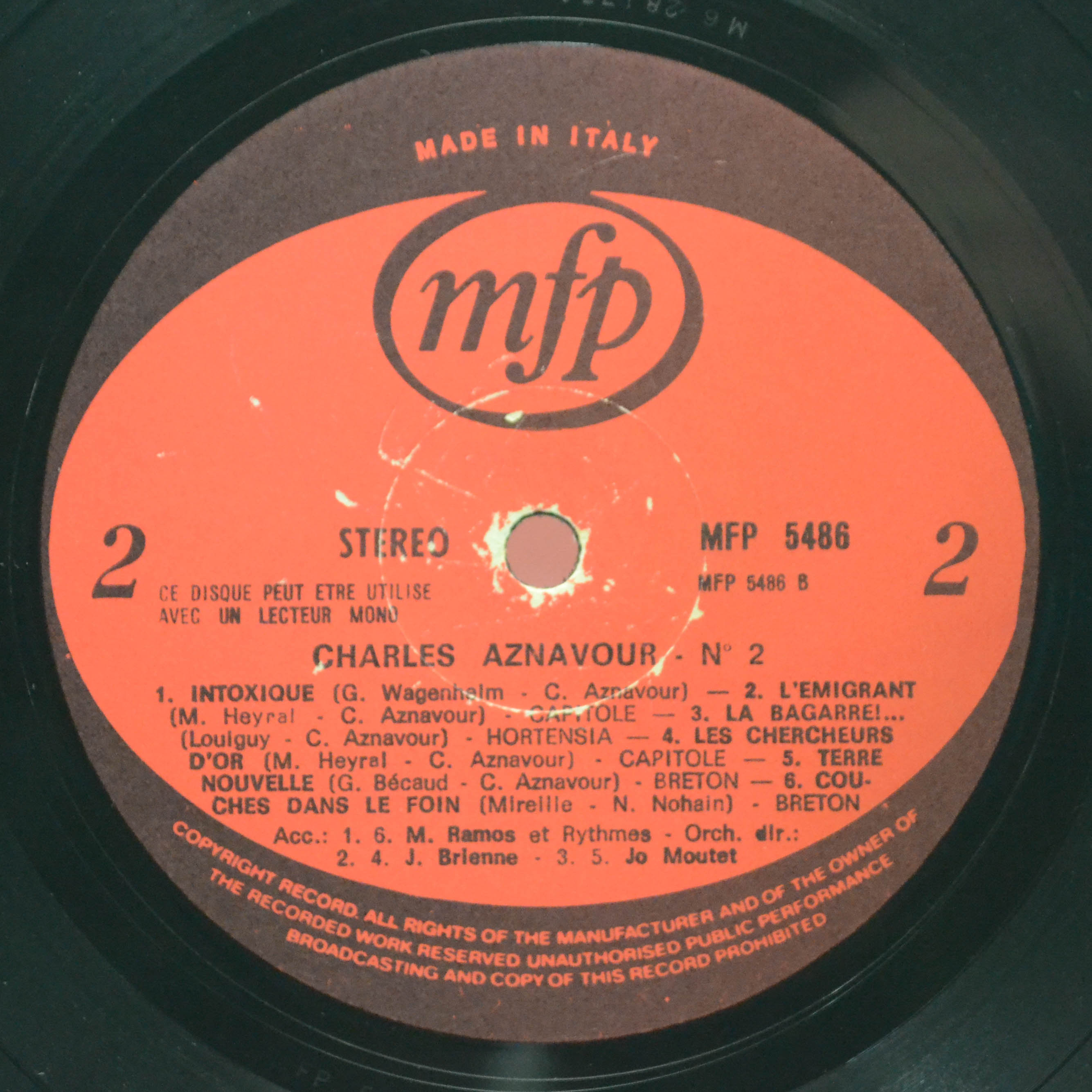 Charles Aznavour — N°2, 1971
