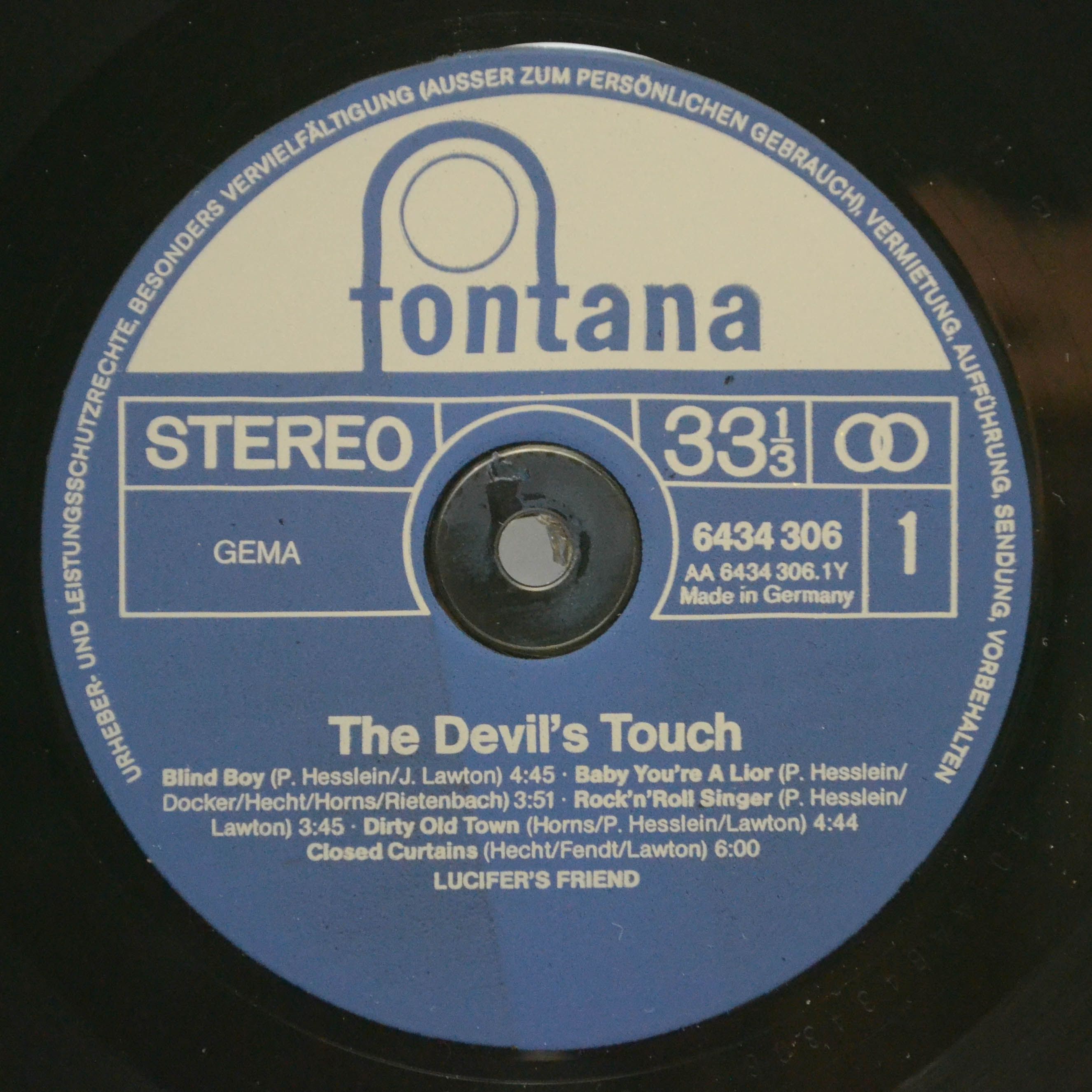 Lucifer's Friend — The Devil's Touch, 1979