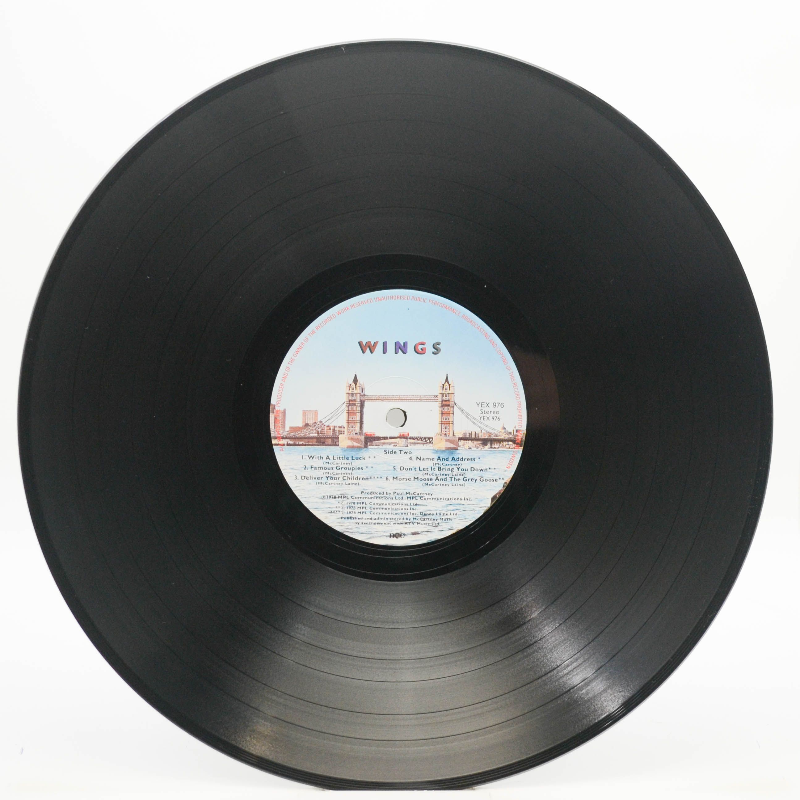 Wings — London Town (poster), 1978