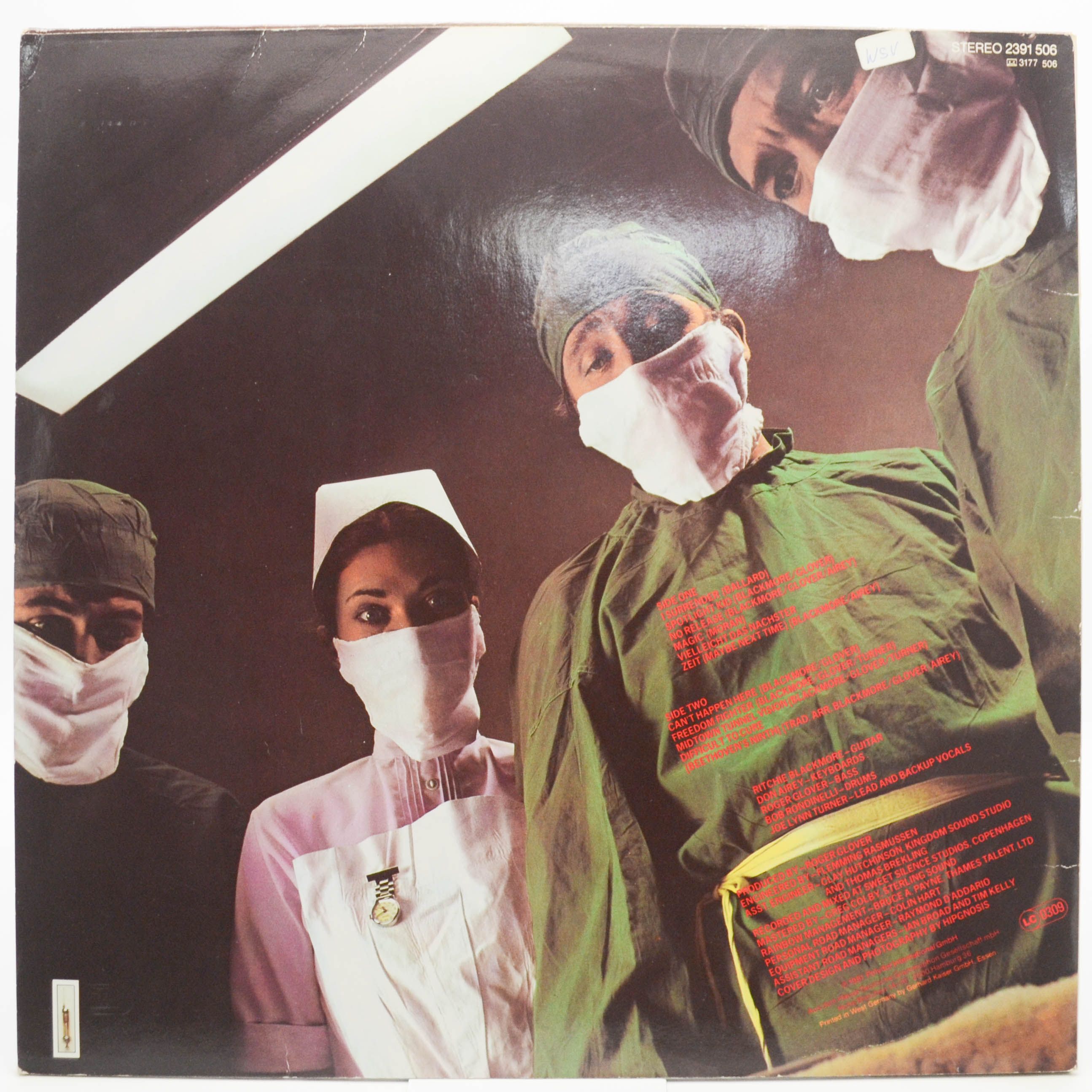 Rainbow — Difficult To Cure, 1981