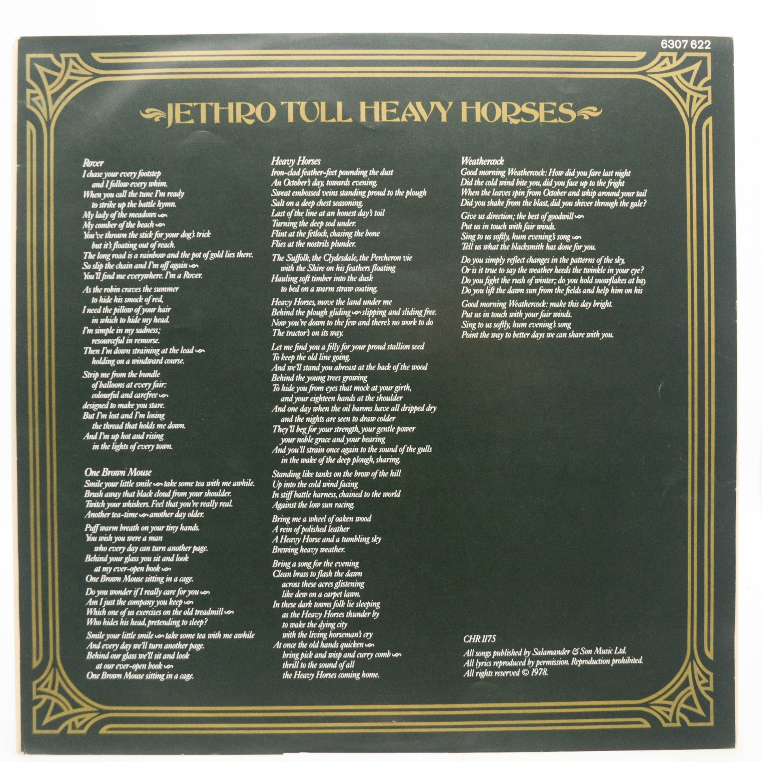 Jethro Tull — Heavy Horses, 1978