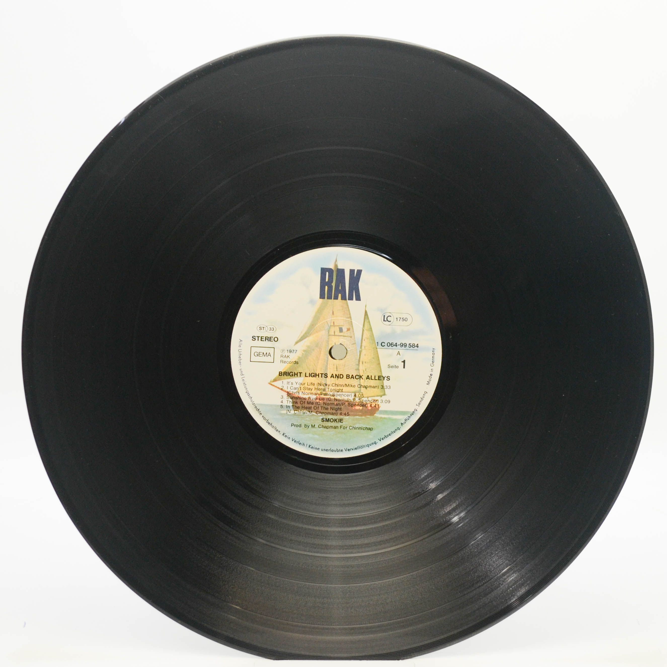 Smokie — Bright Lights & Back Alleys, 1977