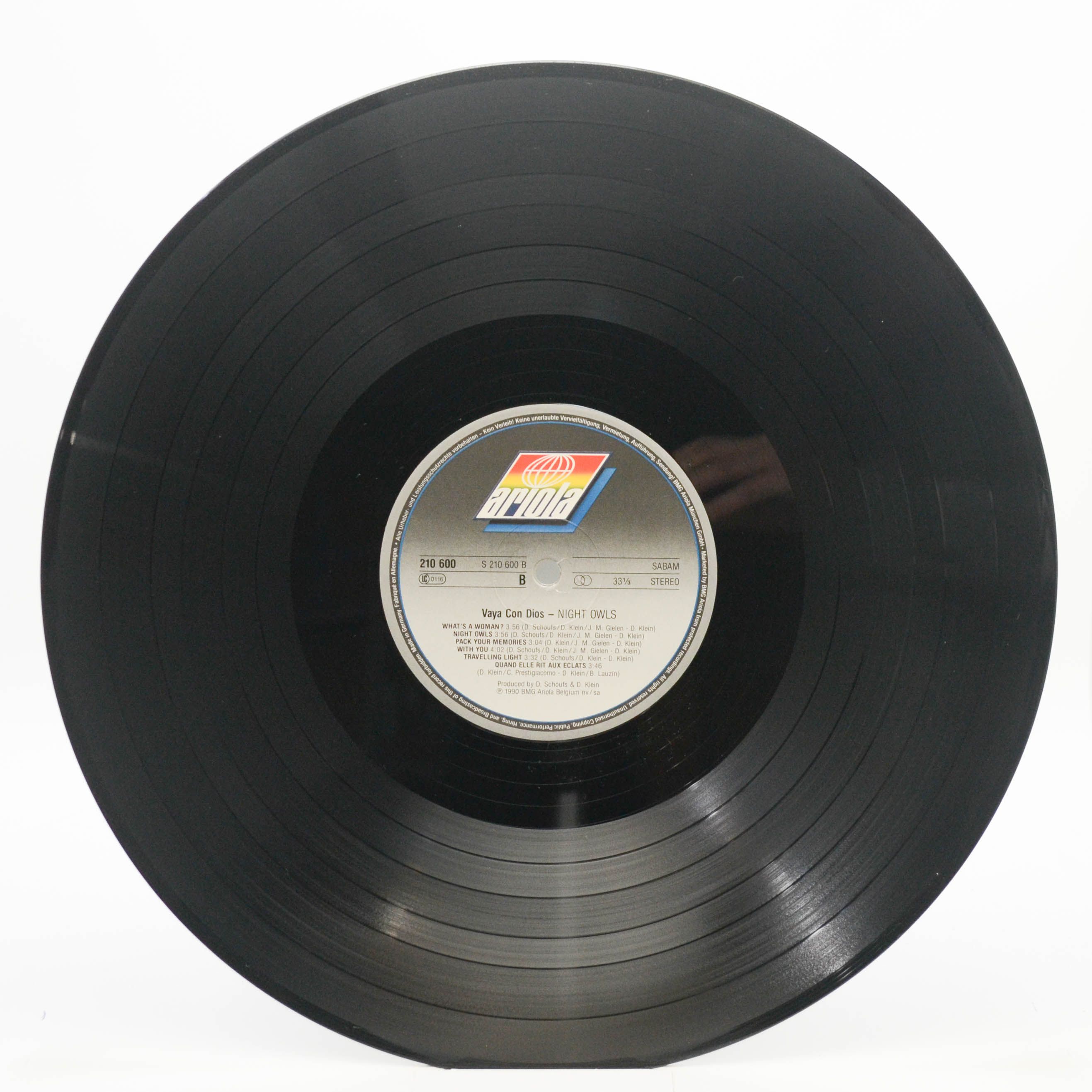 Vaya Con Dios — Night Owls, 1990