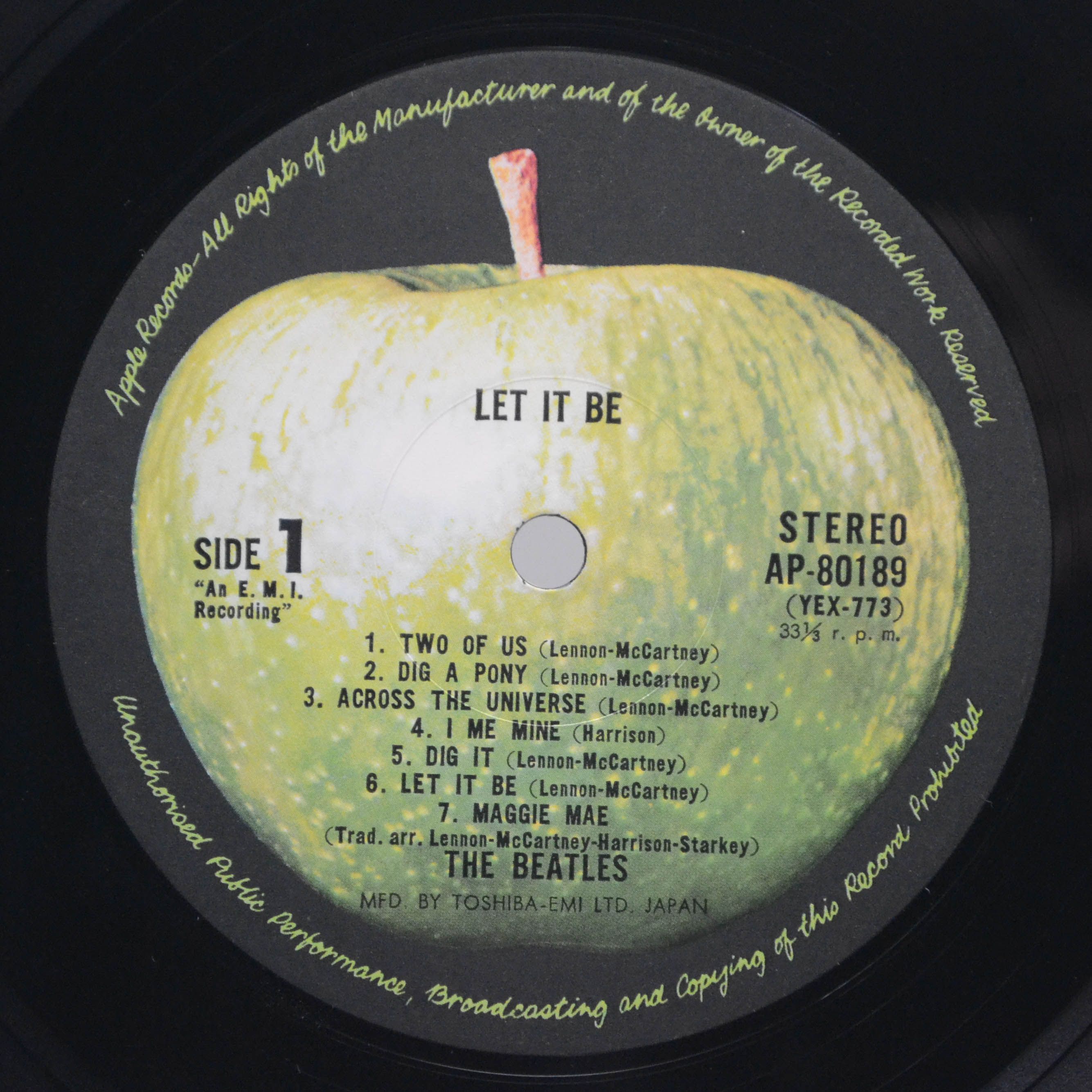 Beatles — Let It Be, 1970