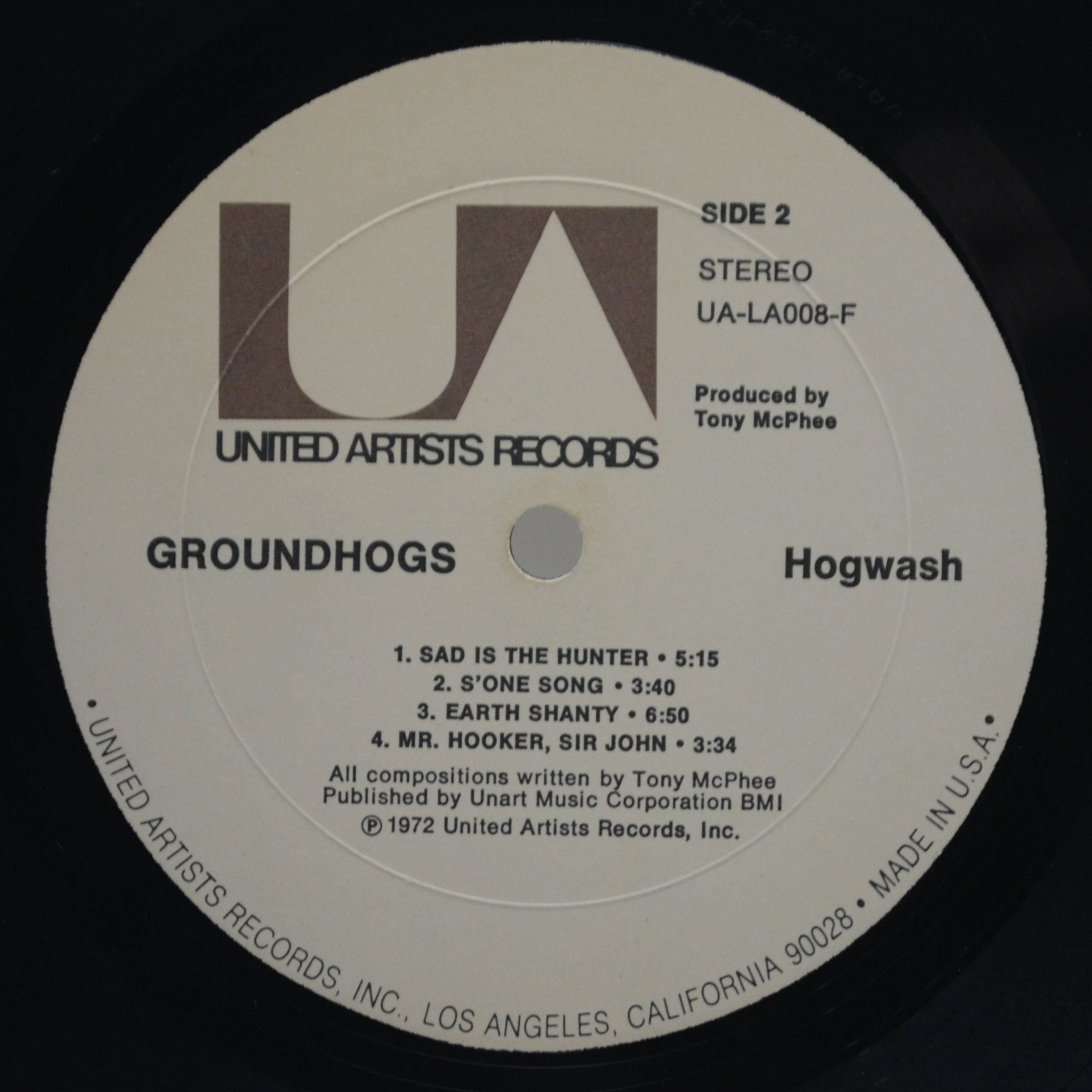 Groundhogs — Hogwash (USA), 1972