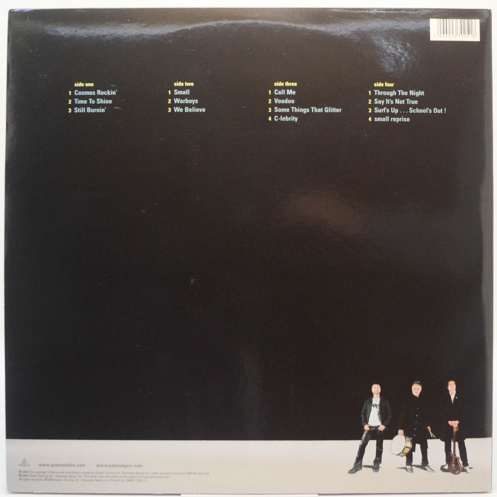 Queen + Paul Rodgers — The Cosmos Rocks (2LP), 2008