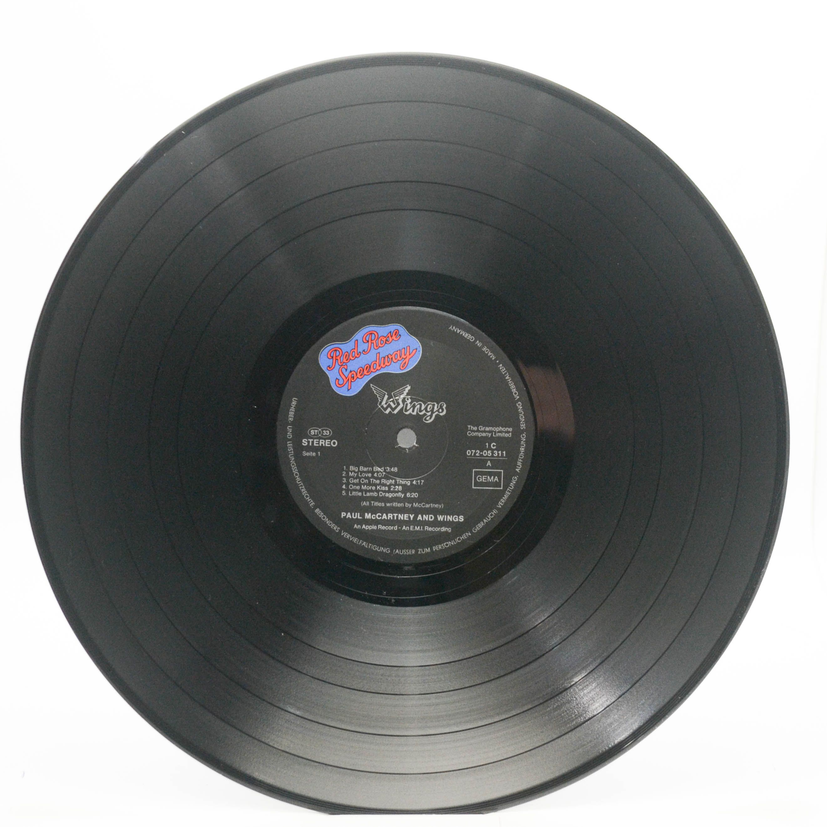 Wings — Red Rose Speedway (booklet), 1973