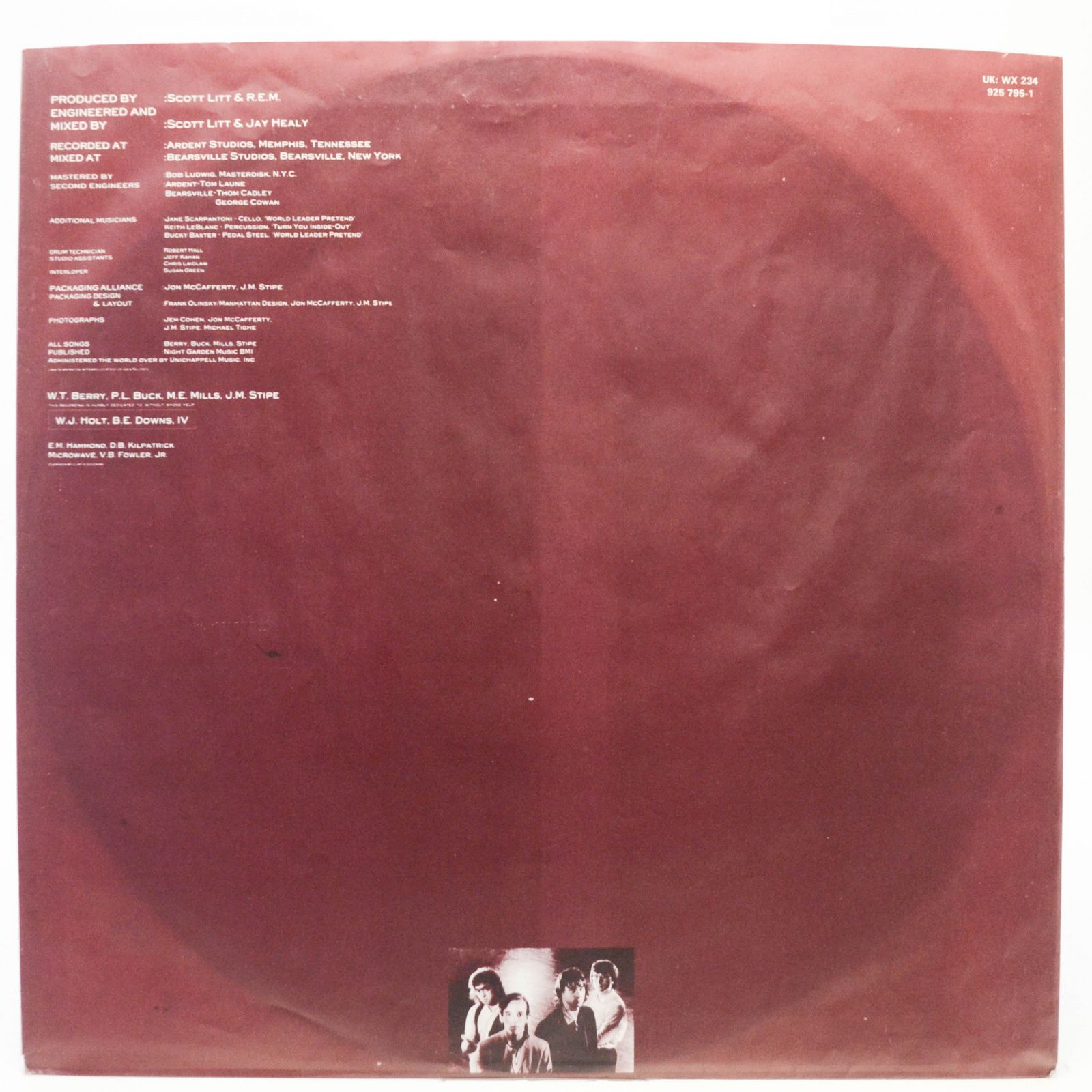 R.E.M. — Green, 1988