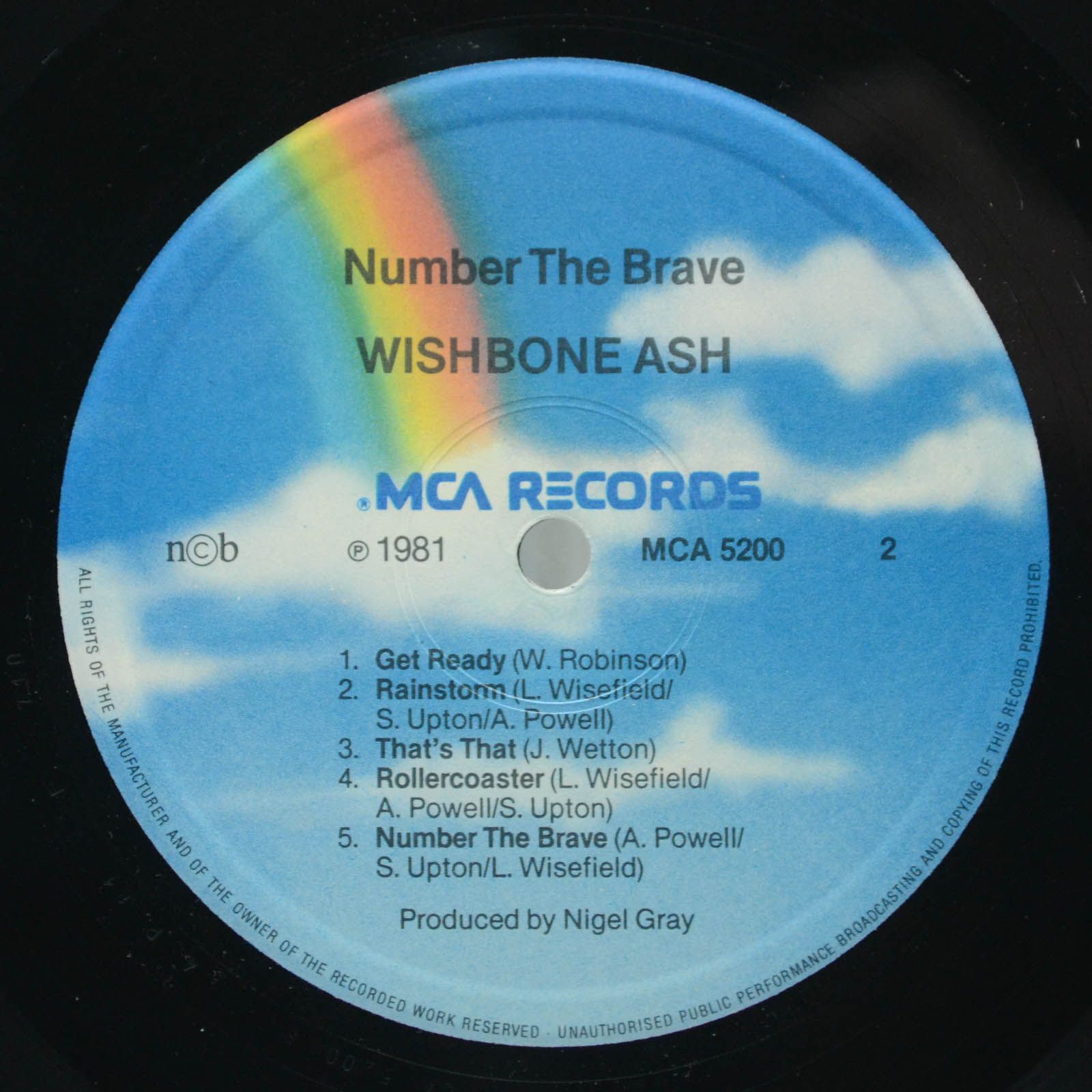 Wishbone Ash — Number The Brave, 1981