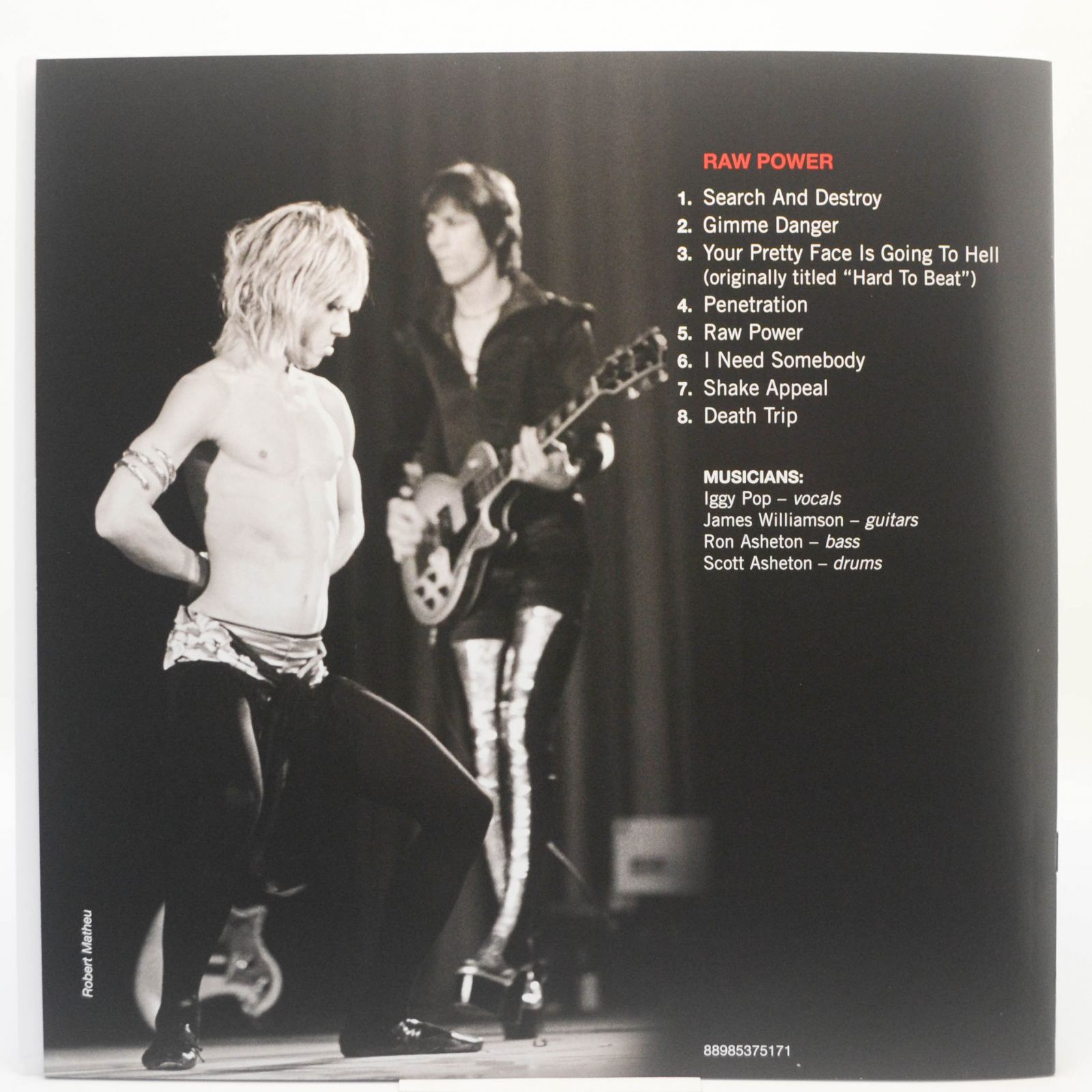 Iggy And The Stooges — Raw Power (2LP), 1973