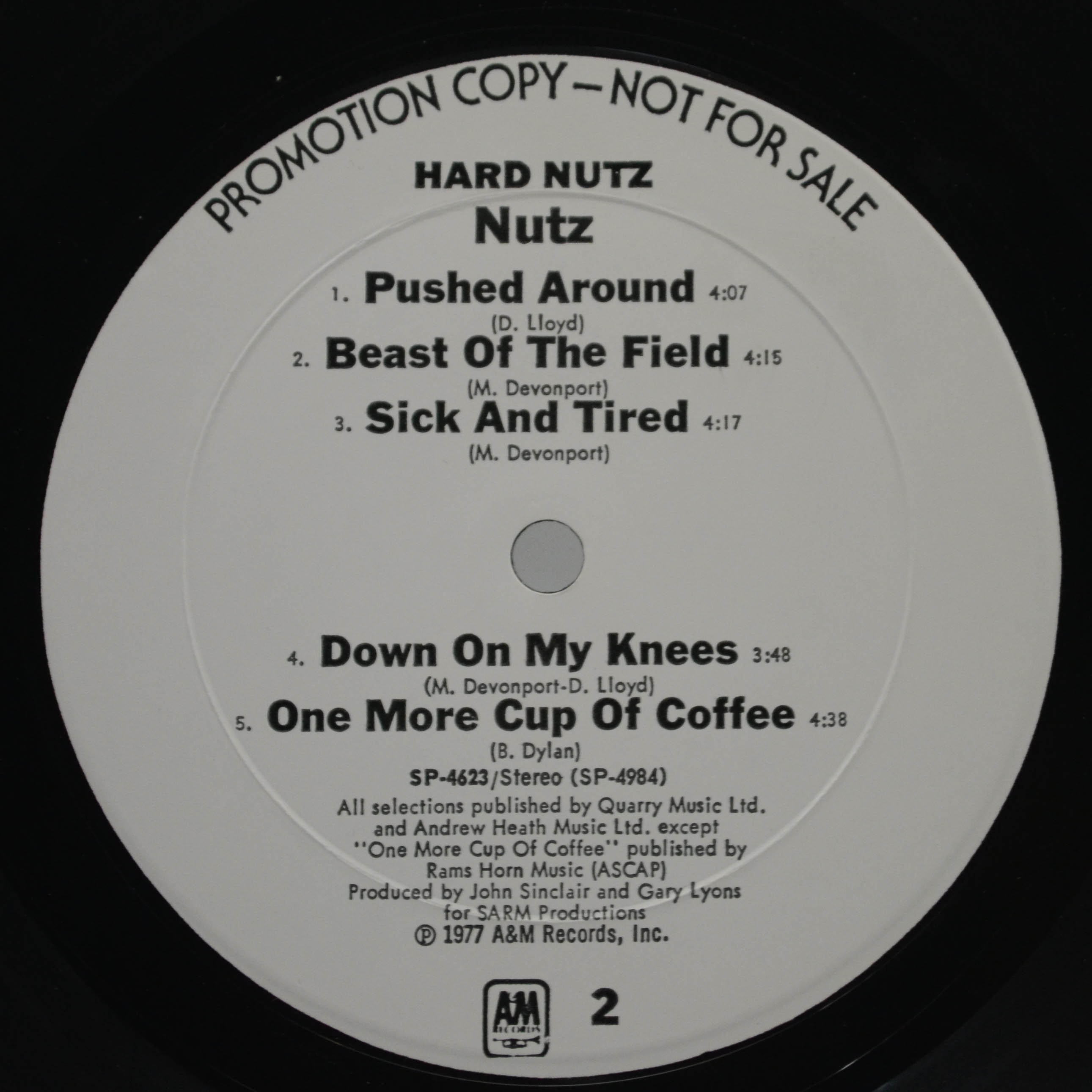 Nutz — Hard Nutz (USA), 1977